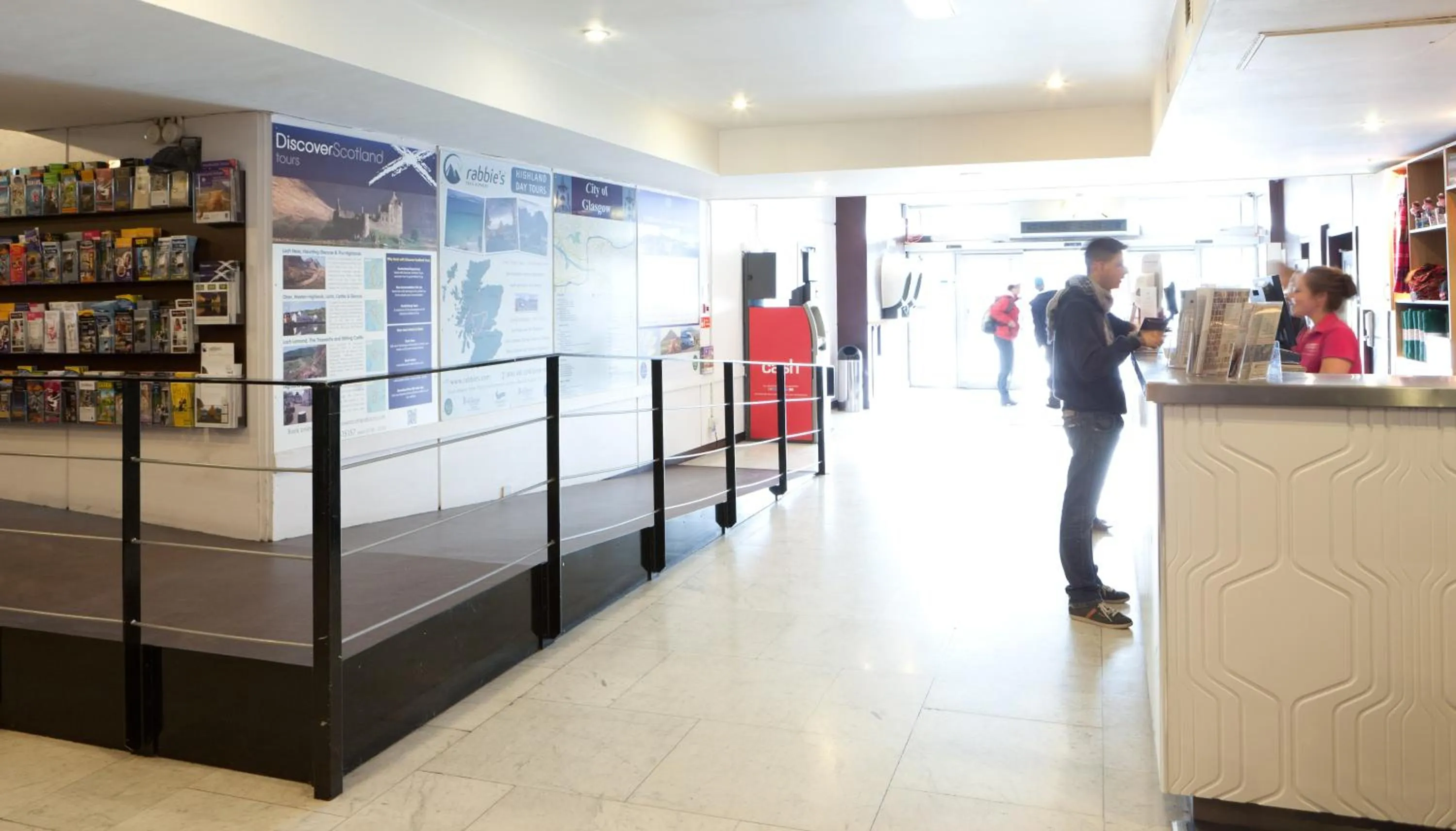 People in Euro Hostel Glasgow