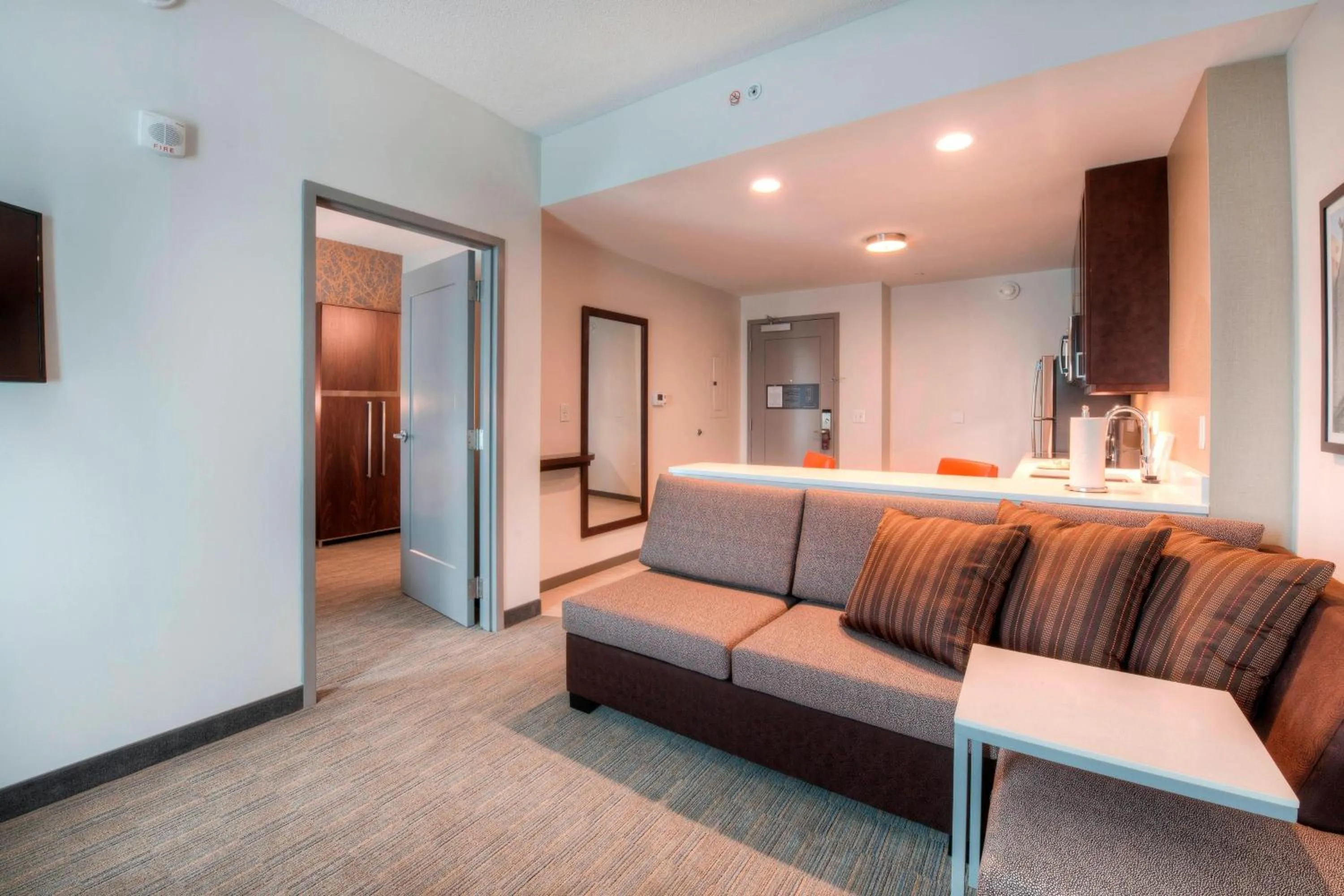Living room in Residence Inn by Marriott Raleigh Downtown