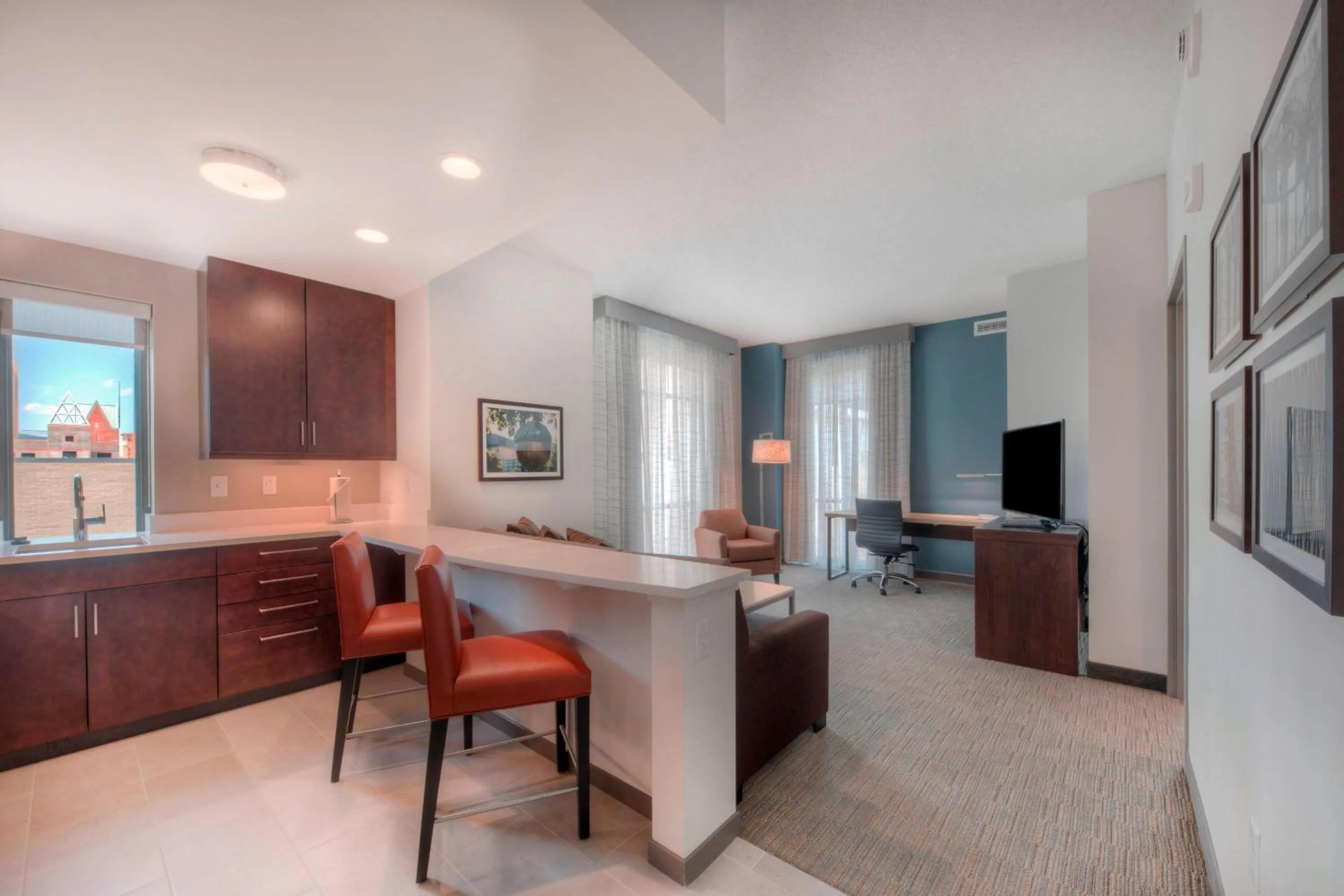 Bedroom in Residence Inn by Marriott Raleigh Downtown