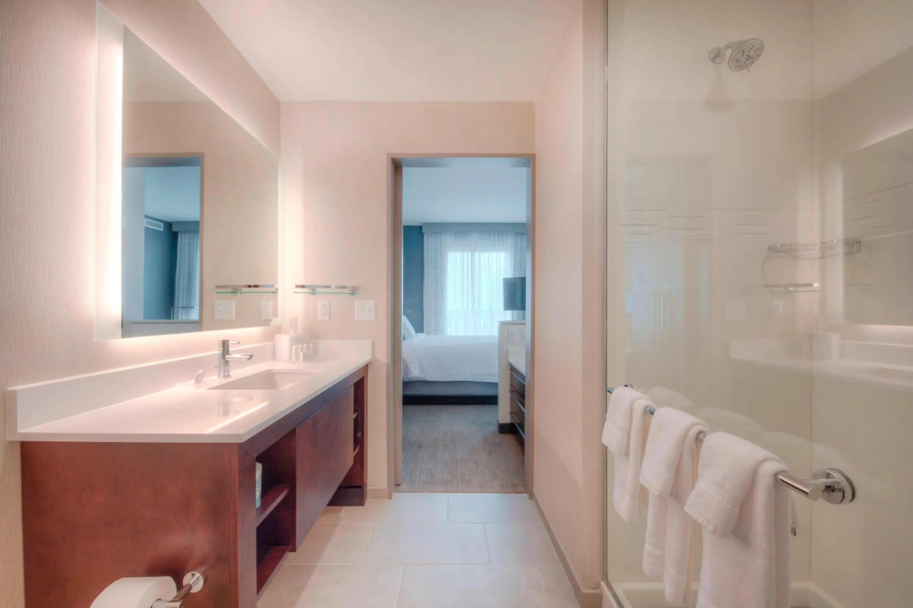 Bathroom in Residence Inn by Marriott Raleigh Downtown