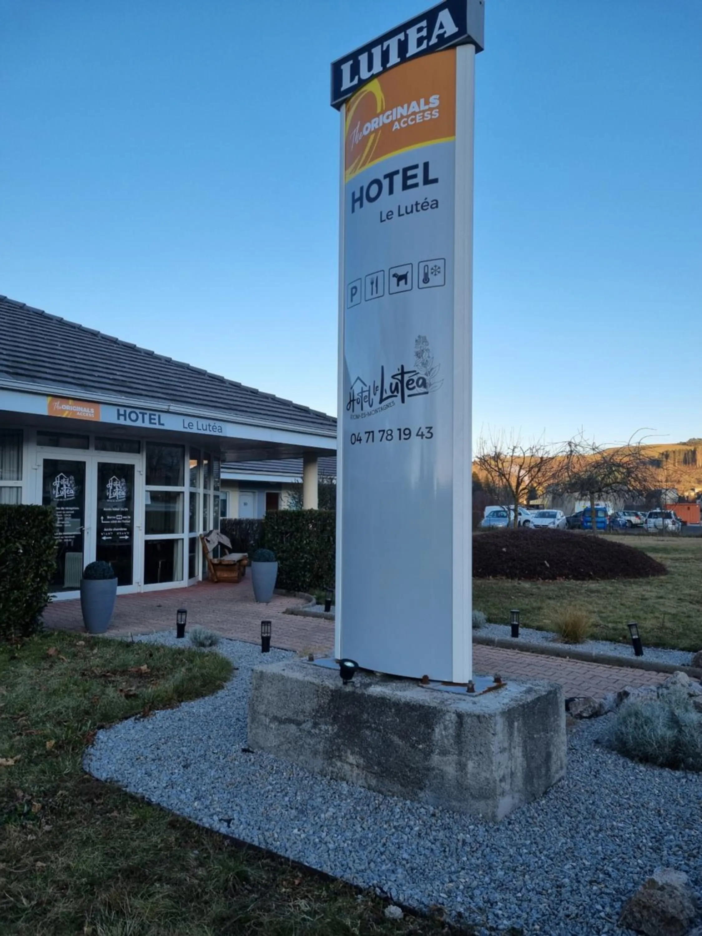 Property building in The Originals Access, Hôtel Le Lutéa