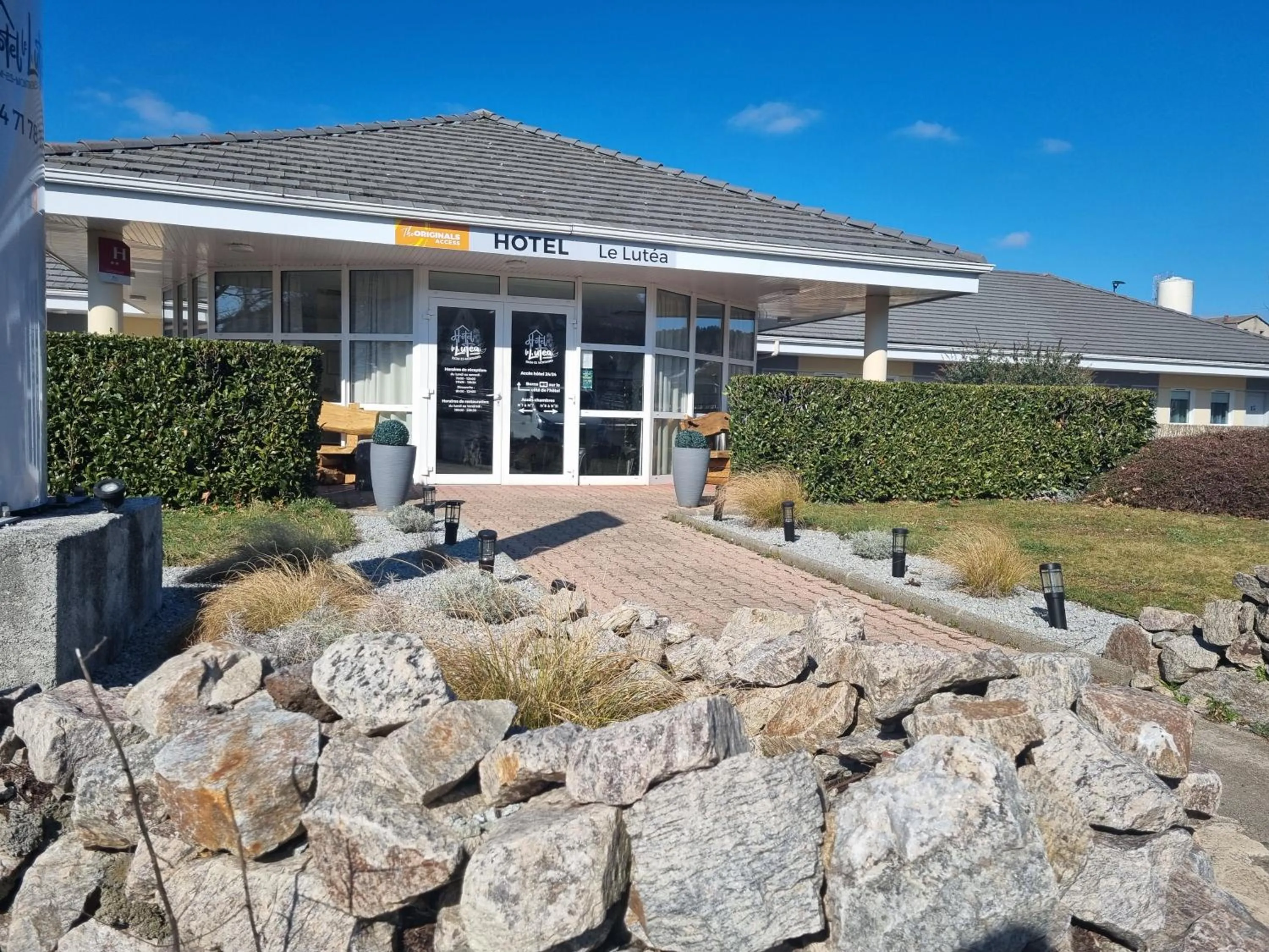 Property building in The Originals Access, Hôtel Le Lutéa