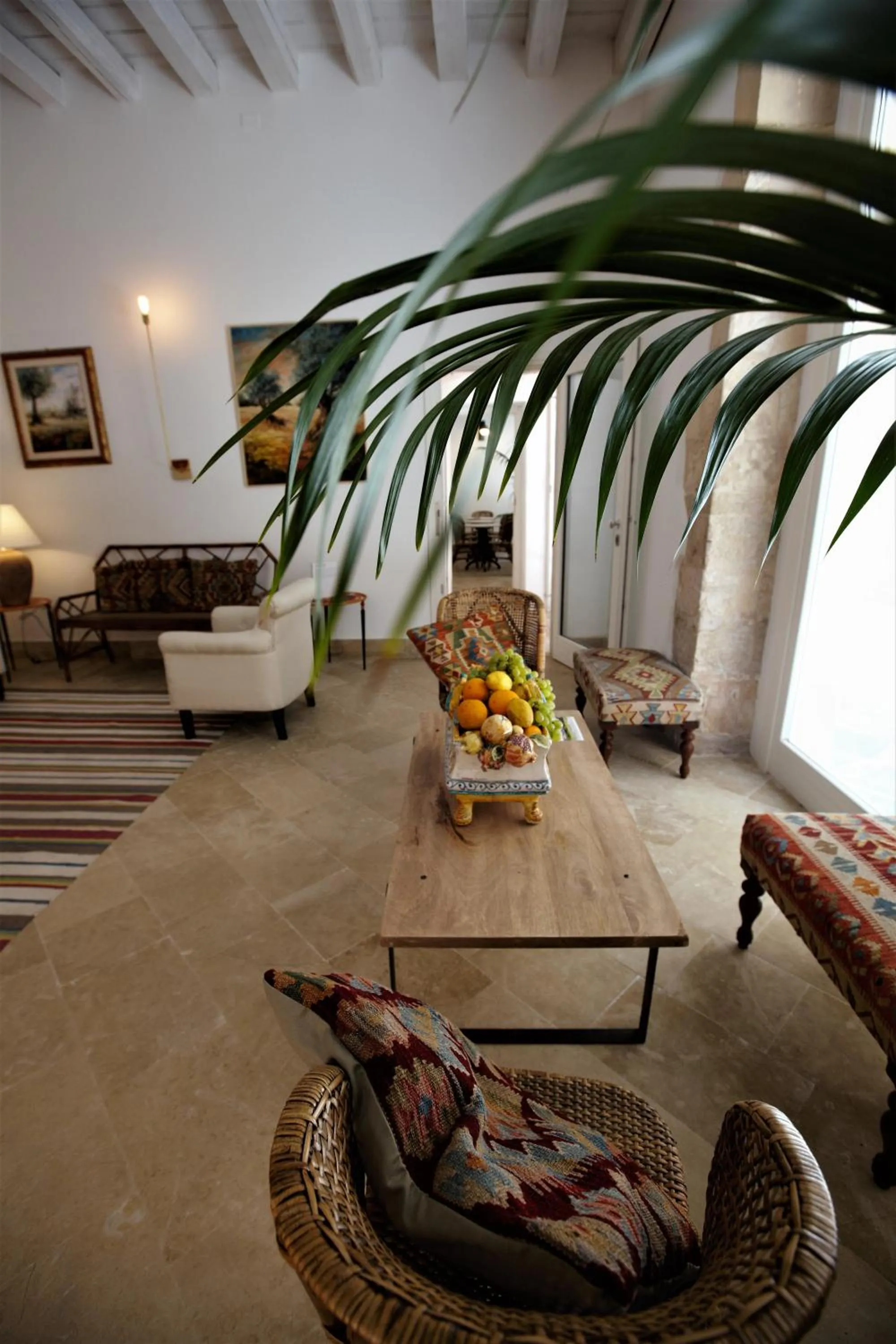 Communal lounge/ TV room in Lanterne Magiche Ortigia