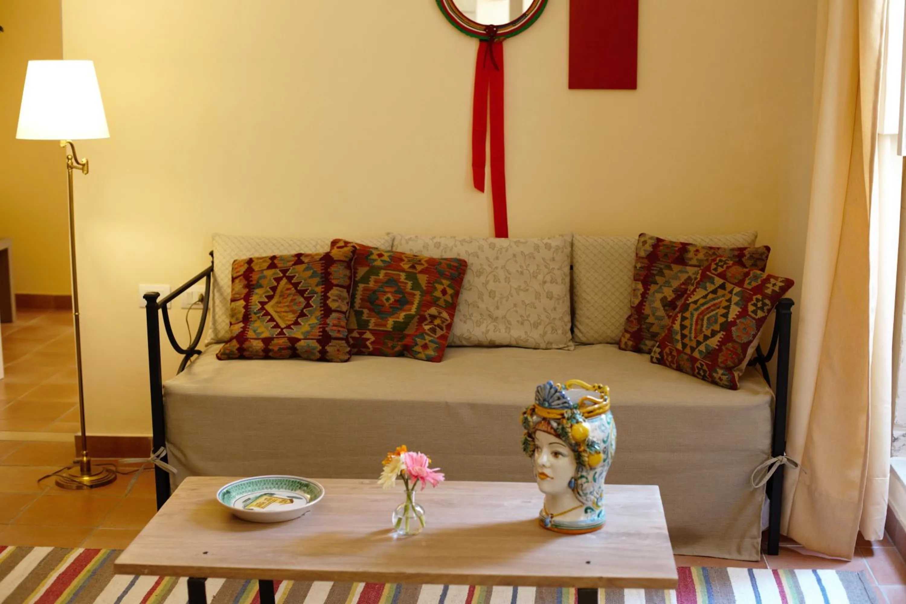 Living room in Lanterne Magiche Ortigia