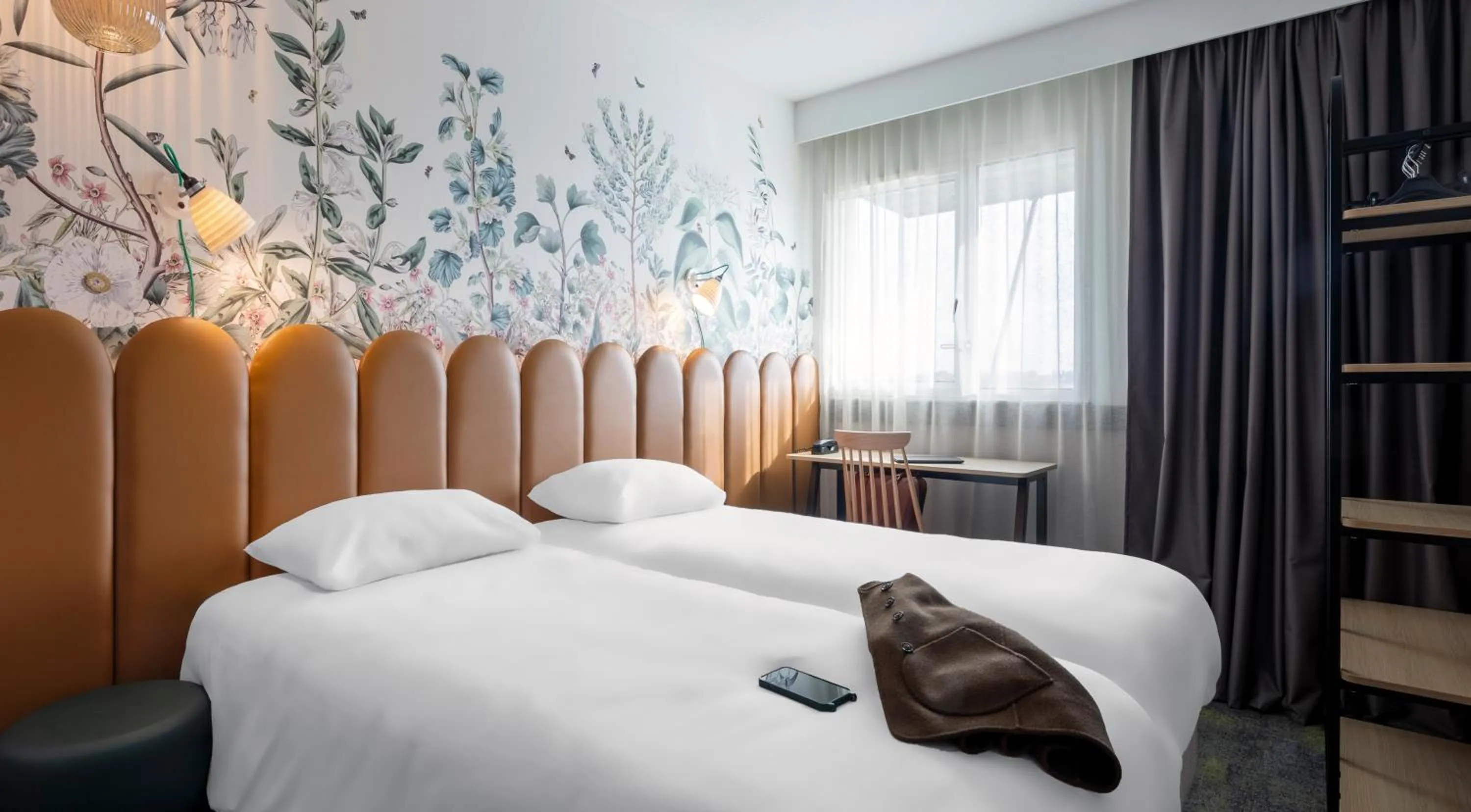 Bed in ibis Styles Pontivy centre Bretagne