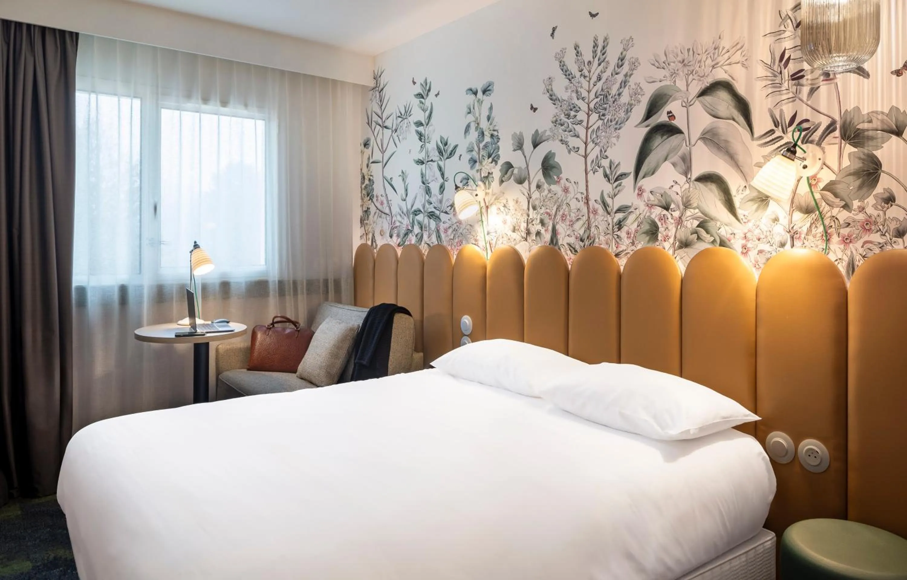 Bed in ibis Styles Pontivy centre Bretagne