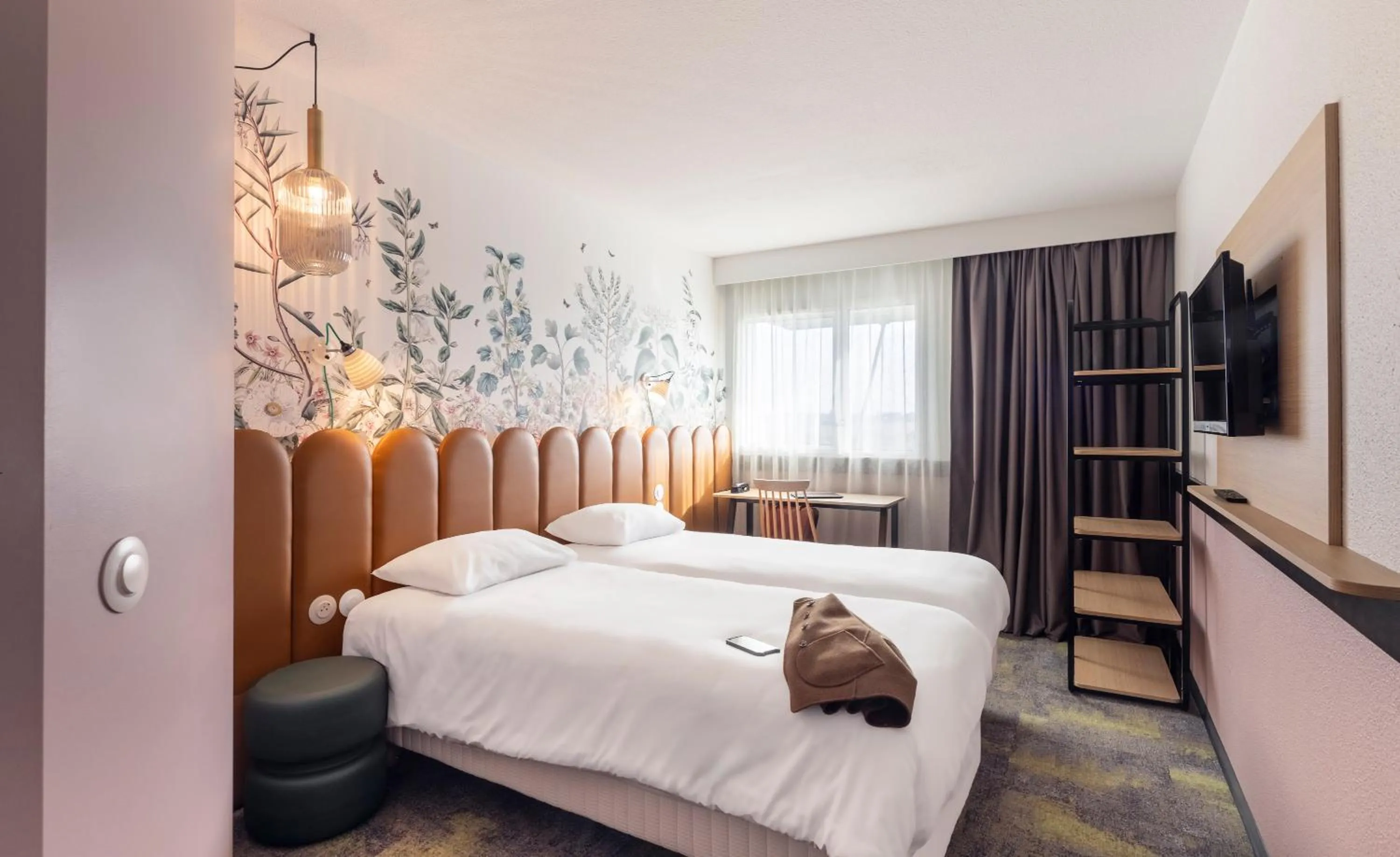 Bed in ibis Styles Pontivy centre Bretagne