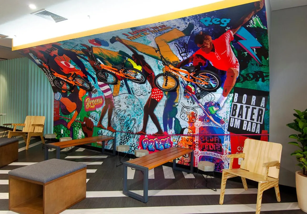 Seating area in Ibis Budget Salvador