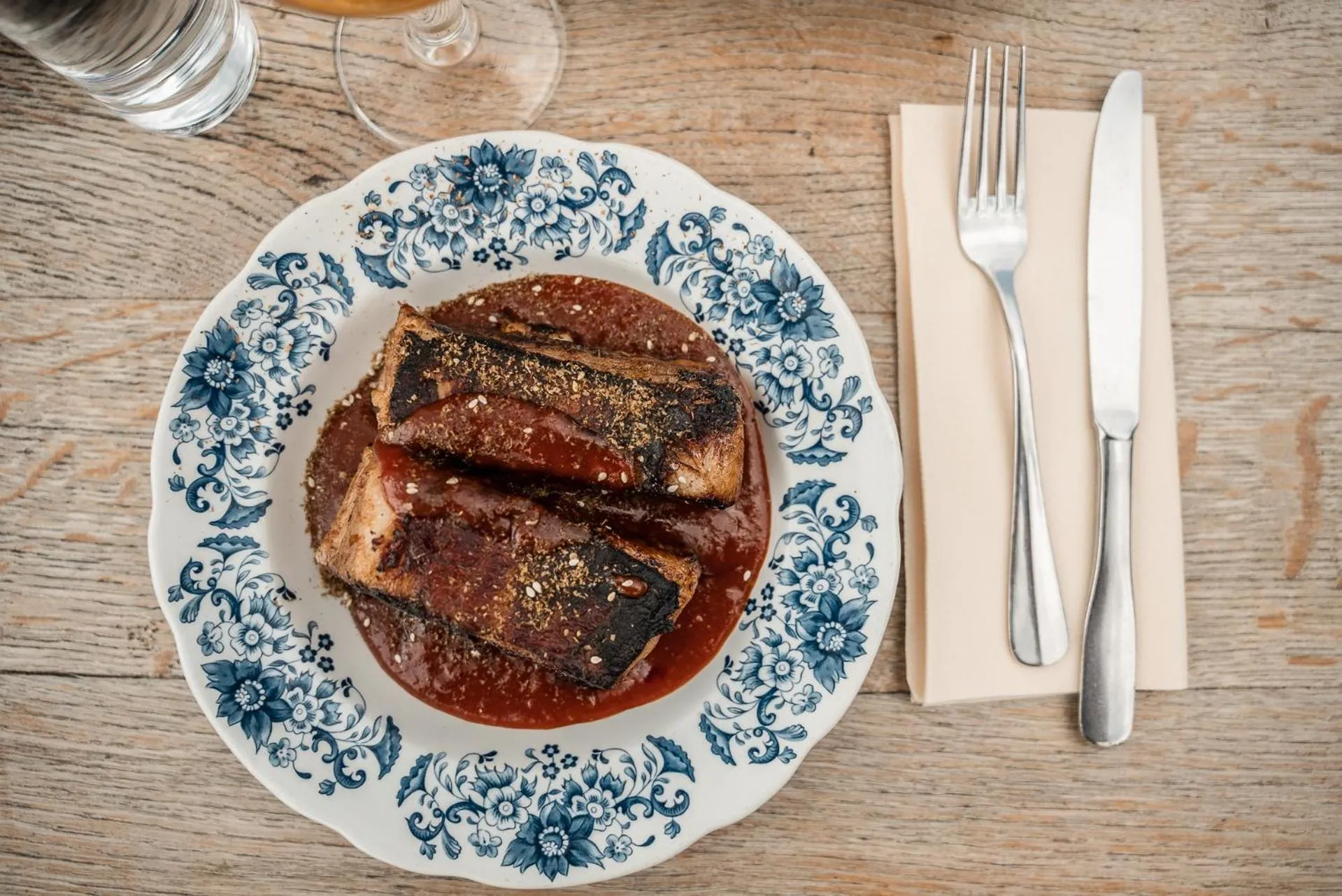 Food close-up in Les Cèdres - Hôtel - Restaurants - Spa