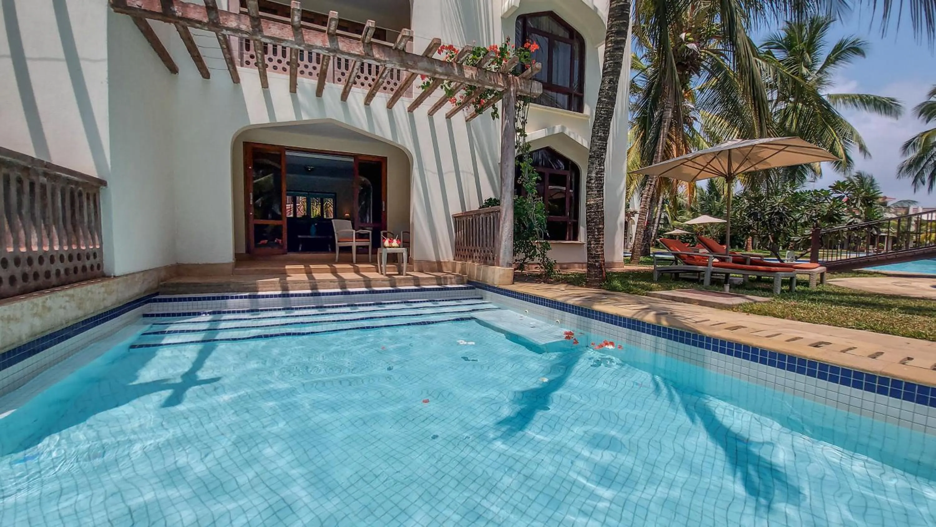 Patio in Silver Palm Spa & Resort