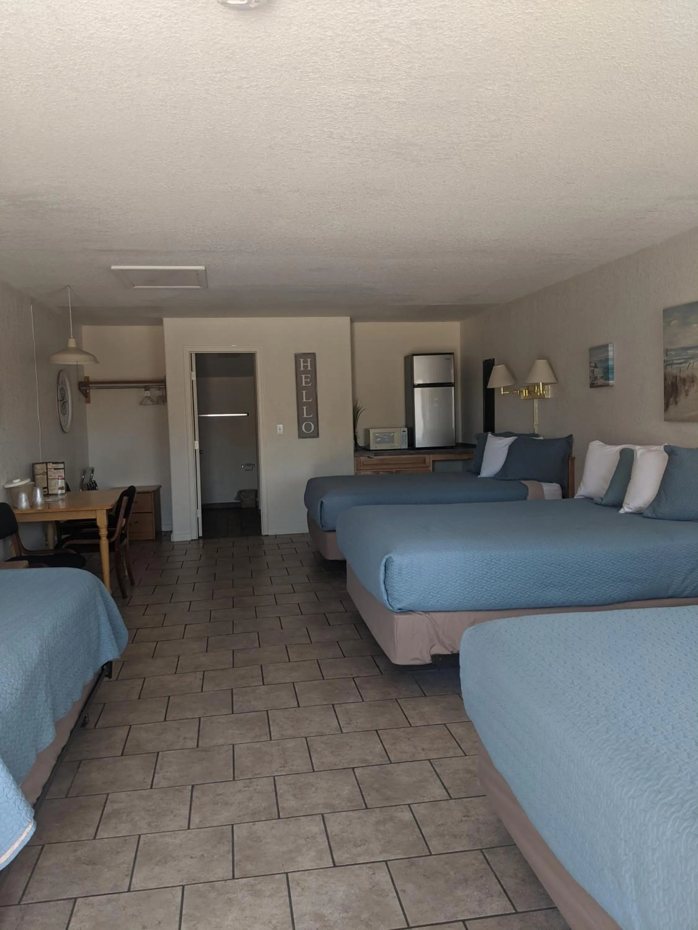 Bed in Little Daisy Motel