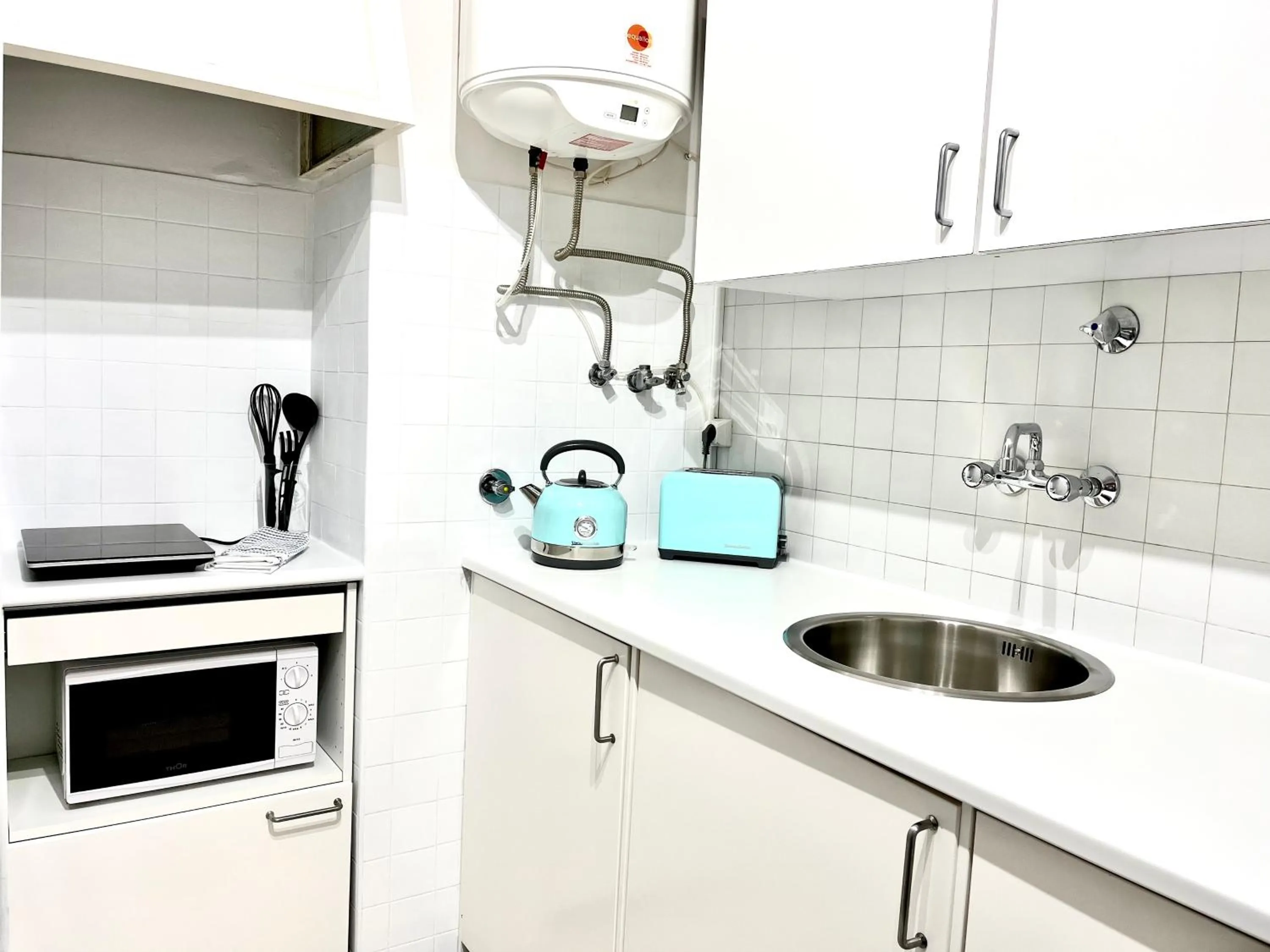 Kitchen or kitchenette in Apartments Center Castelo de São Jorge