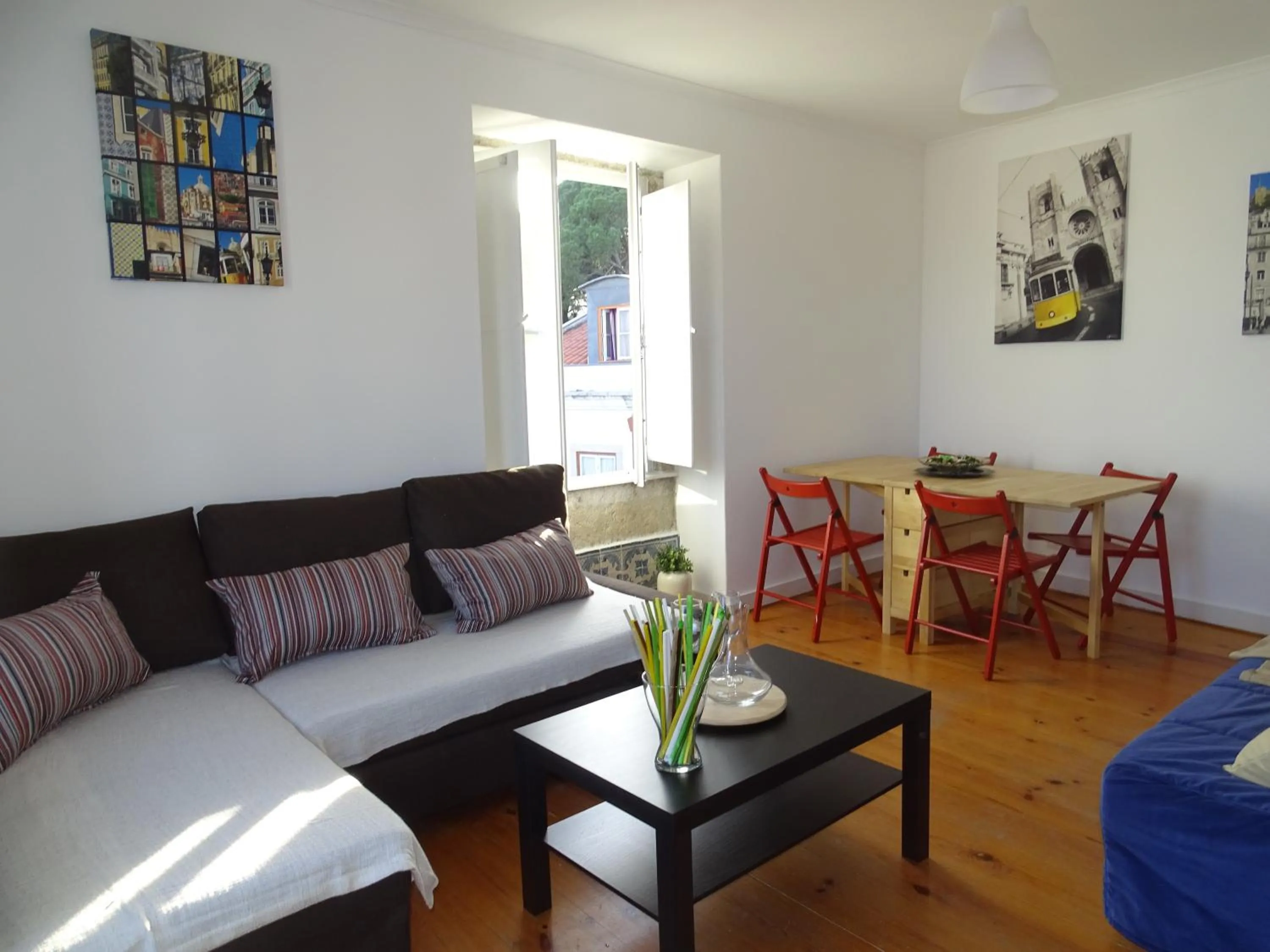 Living room in Apartments Center Castelo de São Jorge