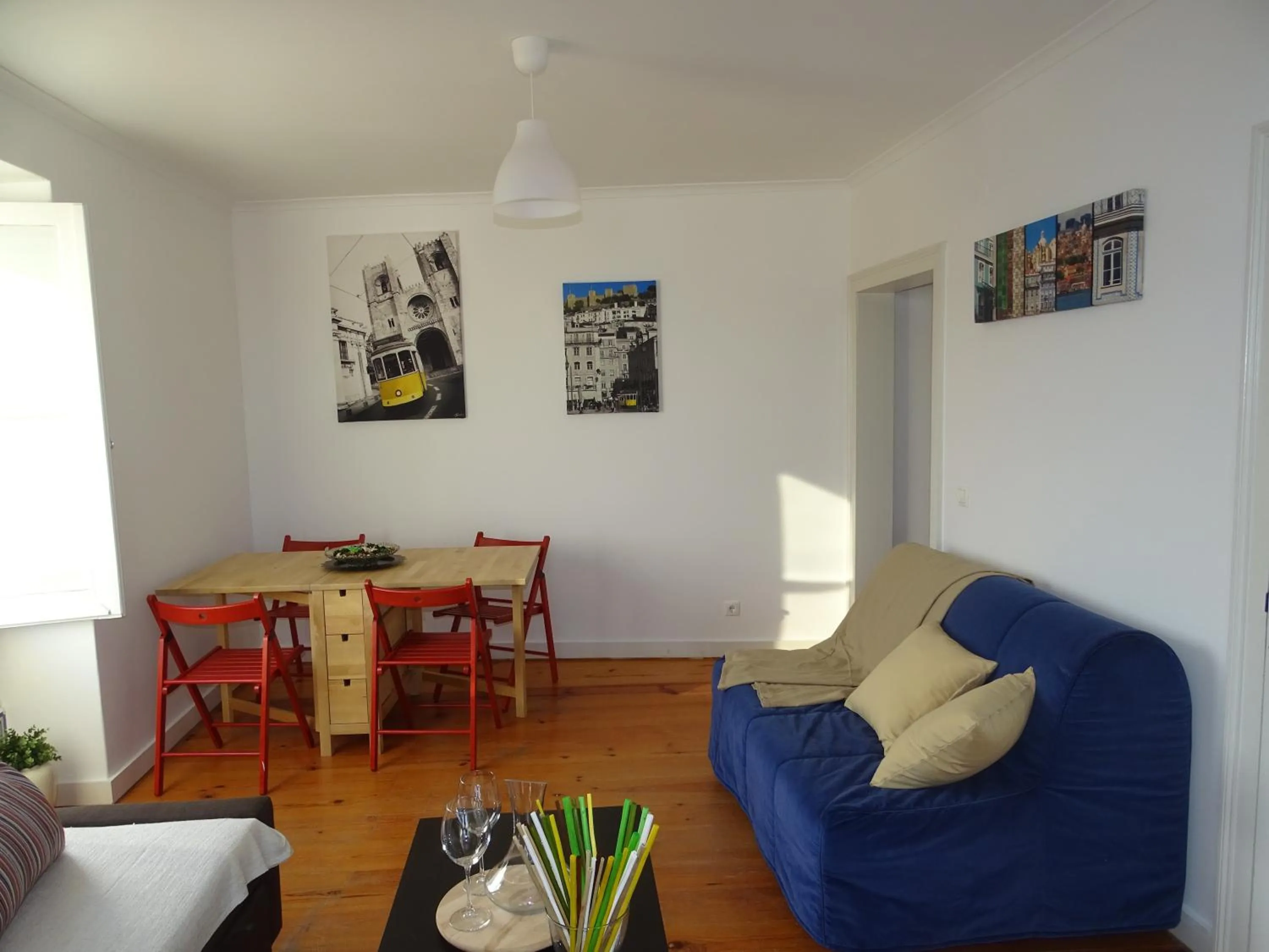 Living room in Apartments Center Castelo de São Jorge