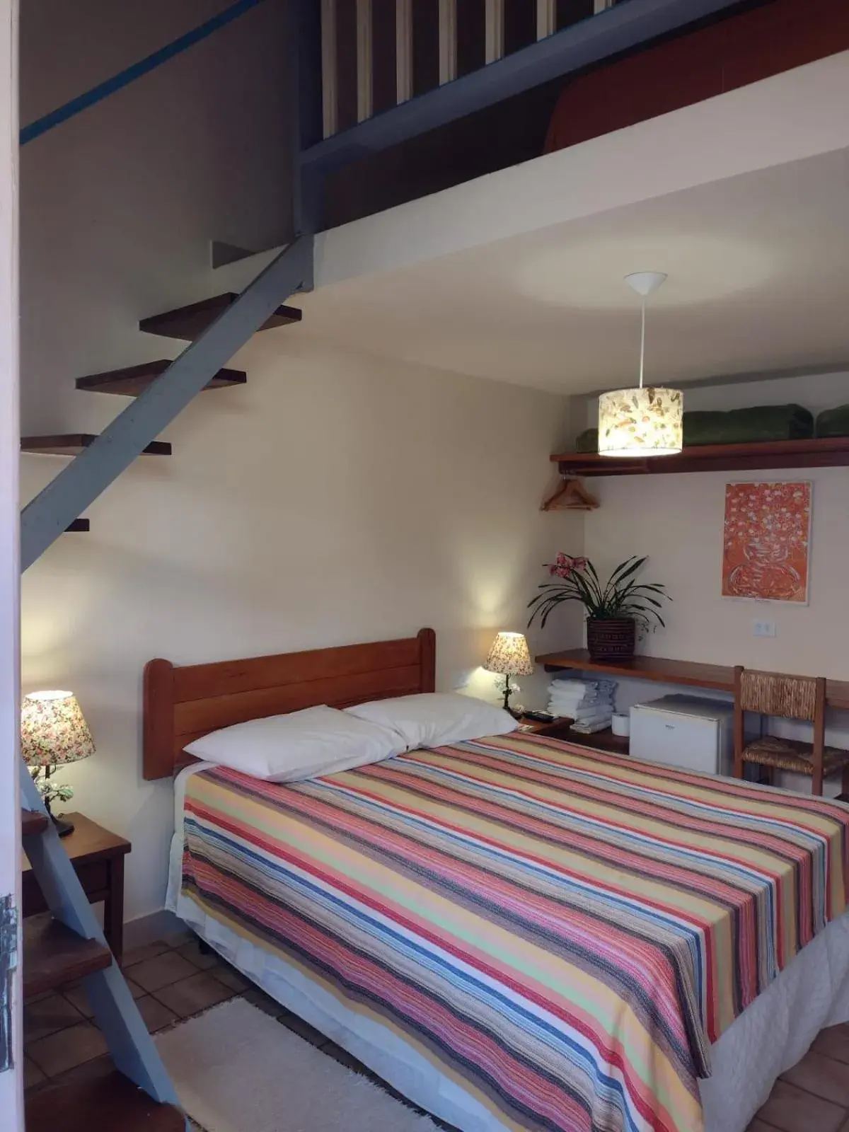 Quadruple Room with Private Bathroom in Pousada Ana Doce Quadruple Room with Private Bathroom in Pousada Ana Doce