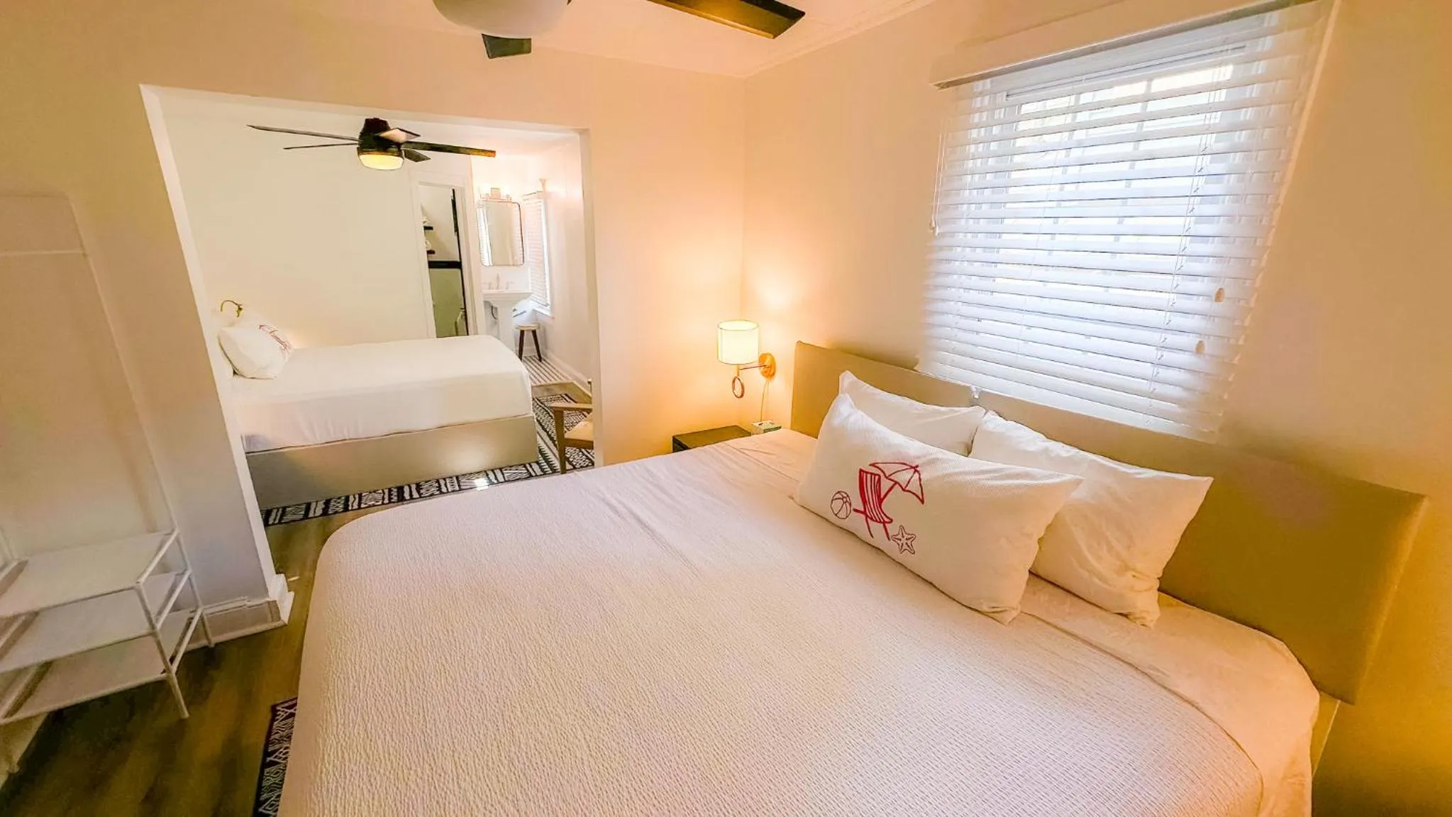 Bed in Beachliner Hotel