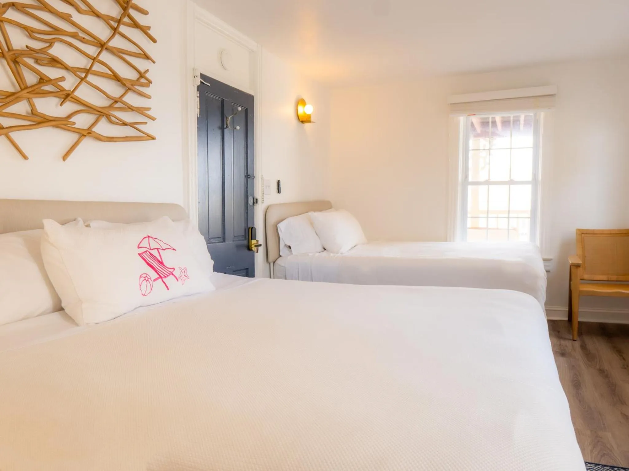 Bed in Beachliner Hotel