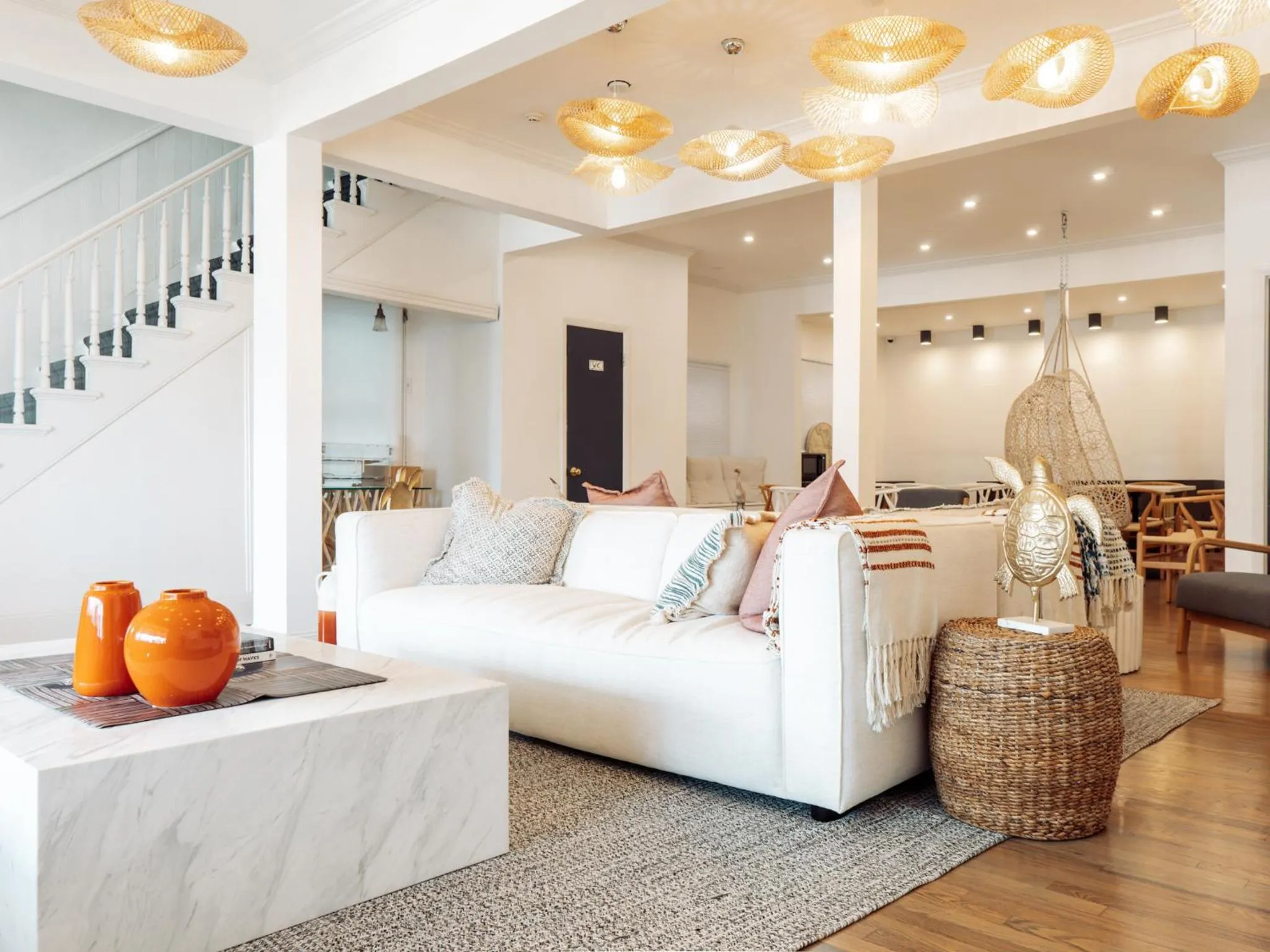 Living room in Beachliner Hotel