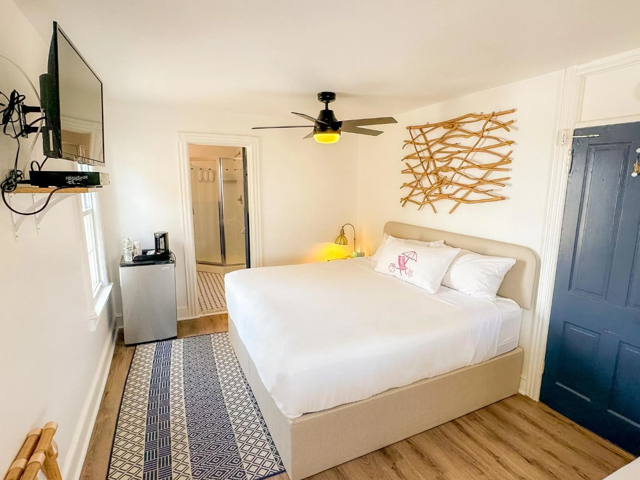 Bed in Beachliner Hotel