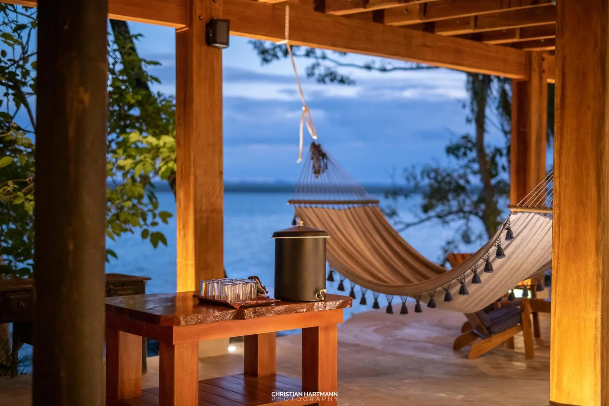 Seating area in Hotel Gringo Perdido