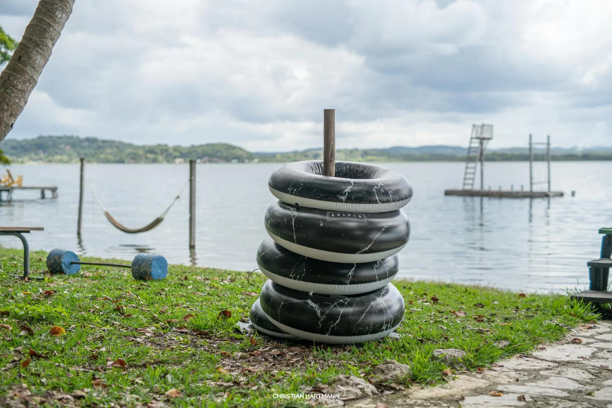 Lake view in Hotel Gringo Perdido