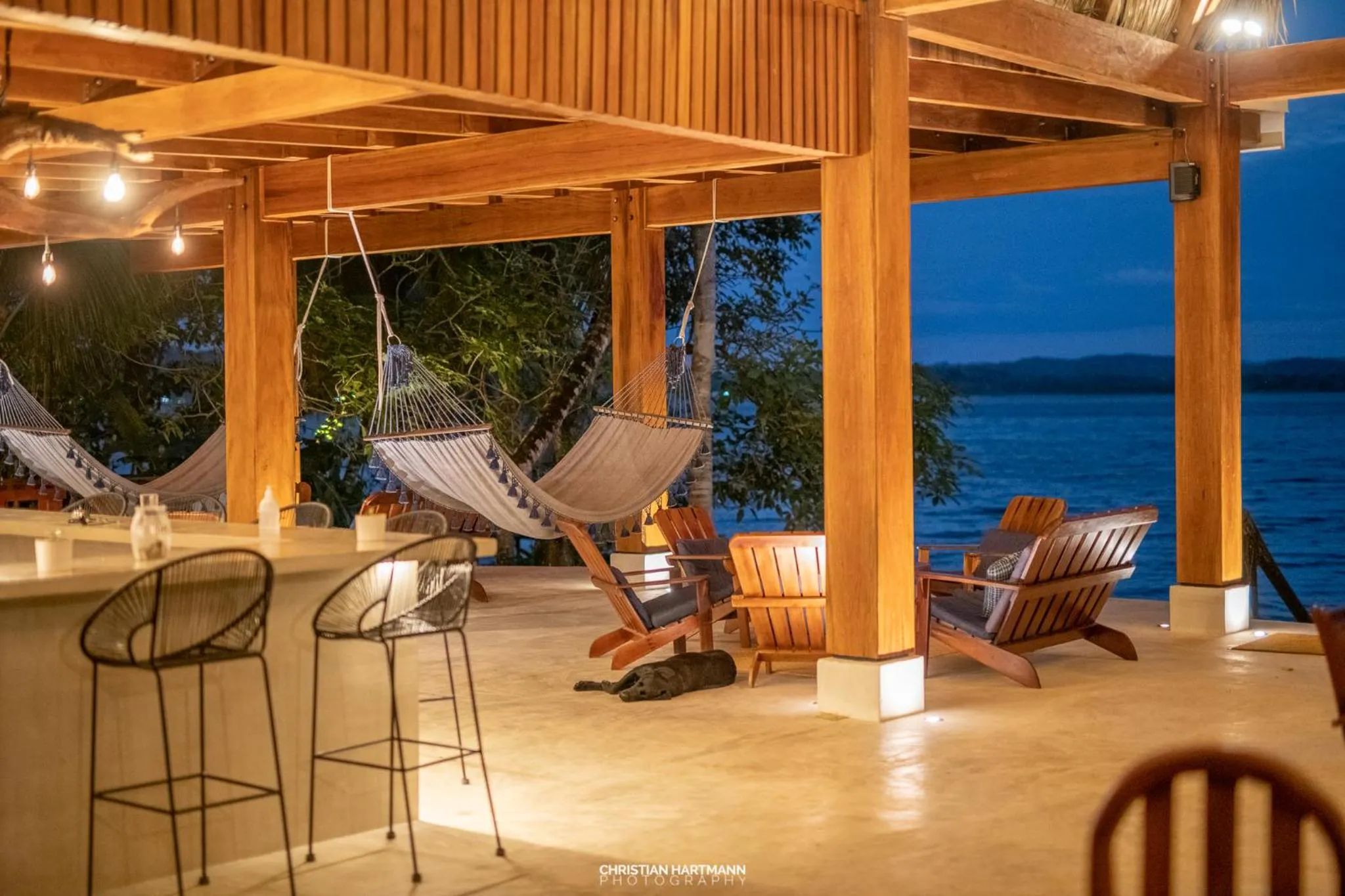 Seating area in Hotel Gringo Perdido