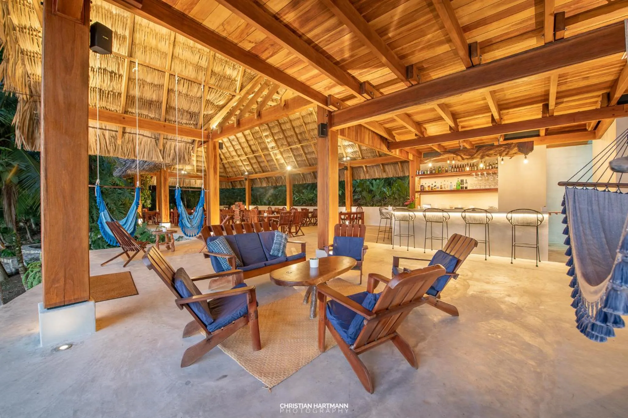 Living room in Hotel Gringo Perdido