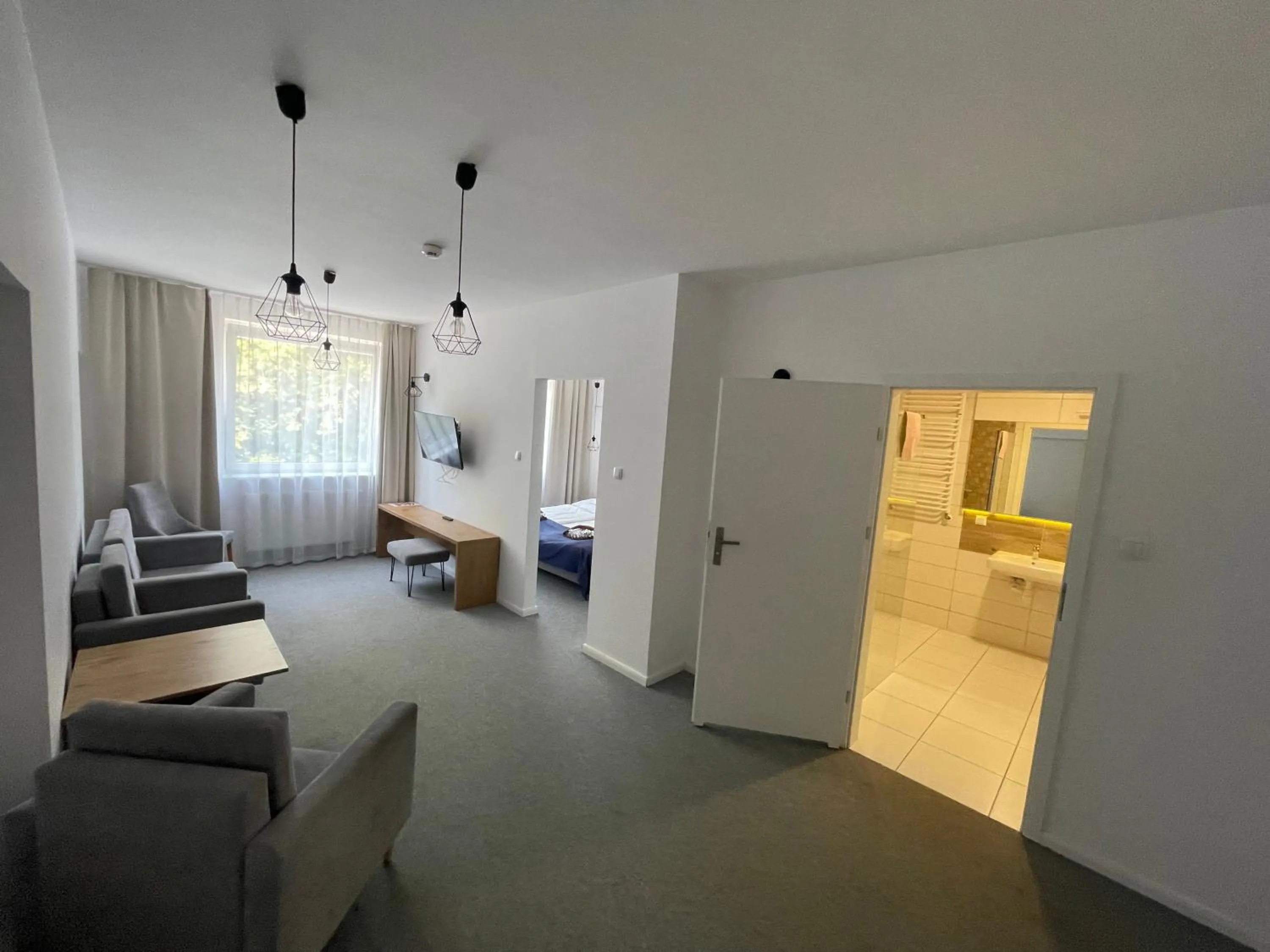 Living room in Sanatorium Muszelka