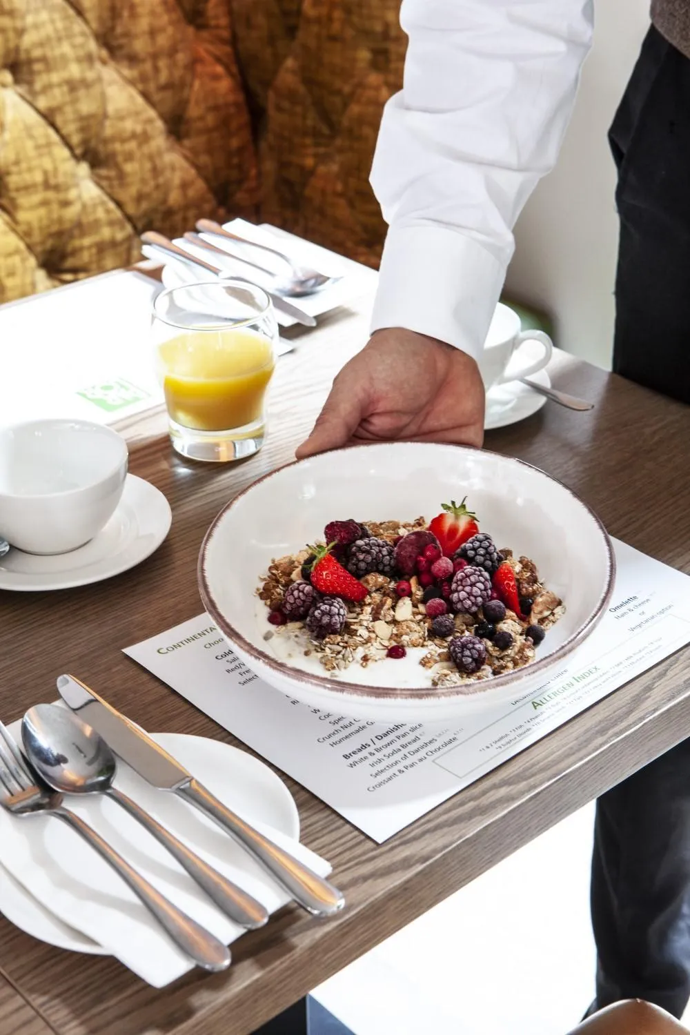 Breakfast in The Address Connolly