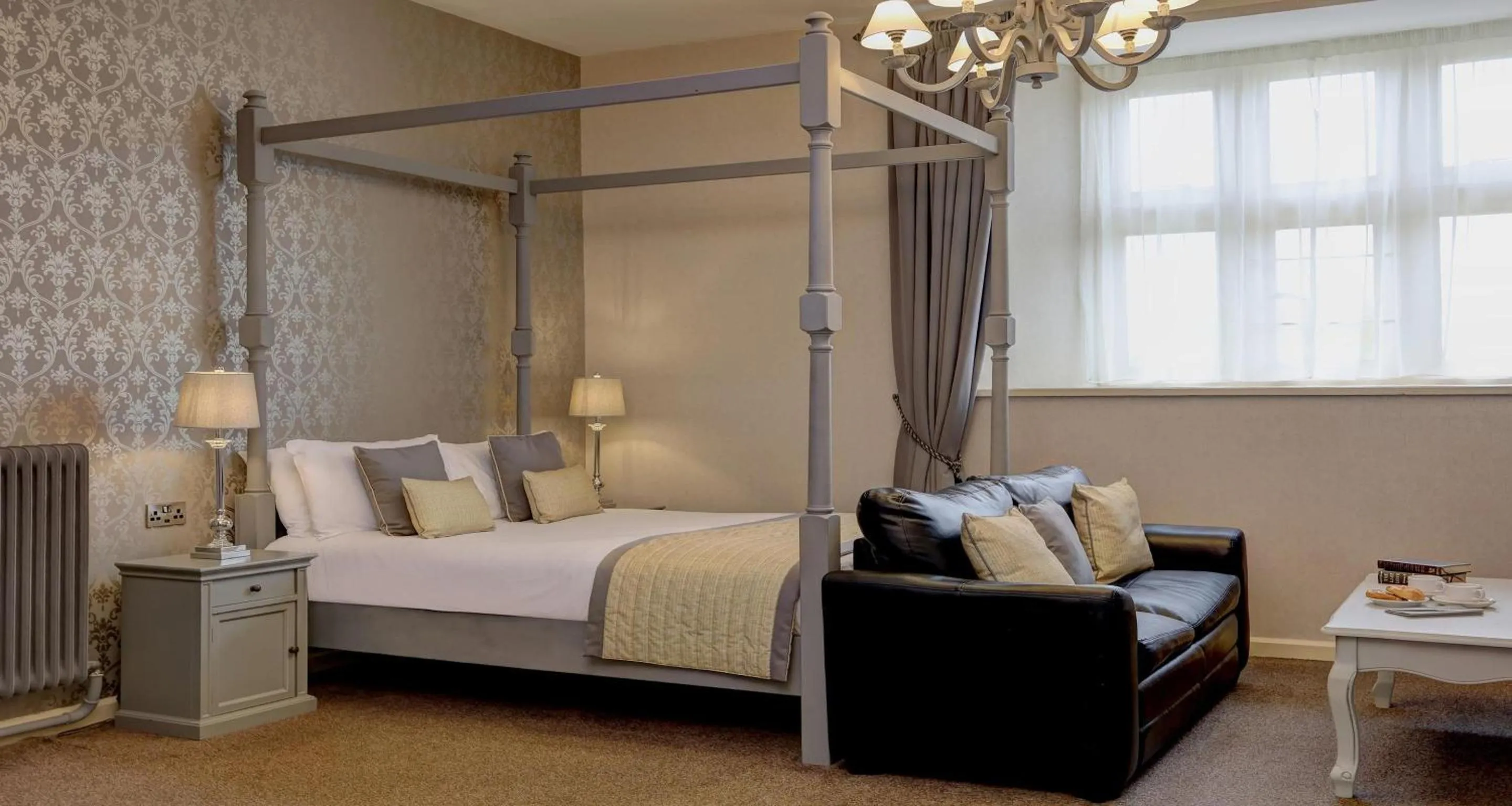 Bedroom, Bed in Walworth Castle Hotel, BW Signature Collection