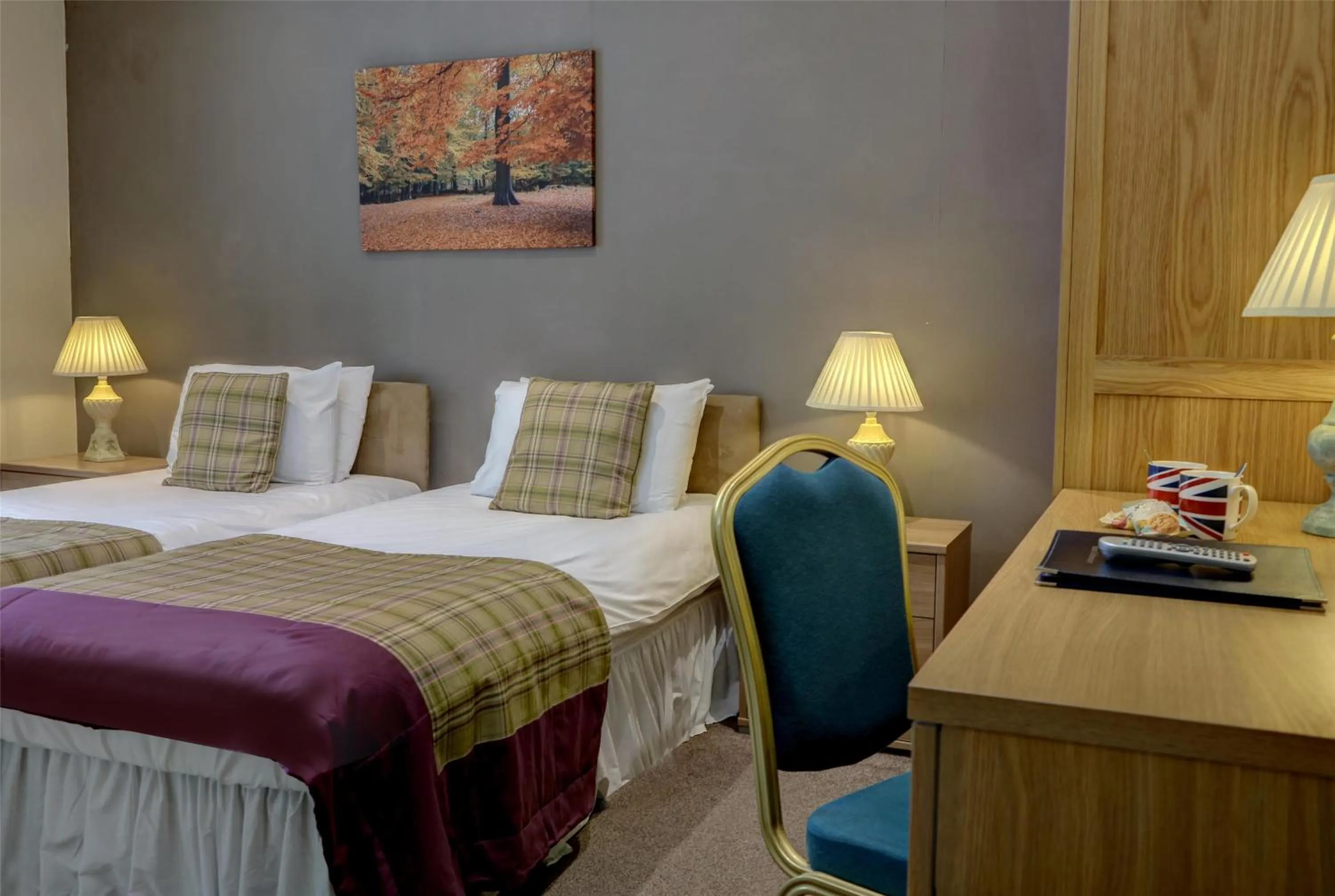 Bedroom, Bed in Walworth Castle Hotel, BW Signature Collection