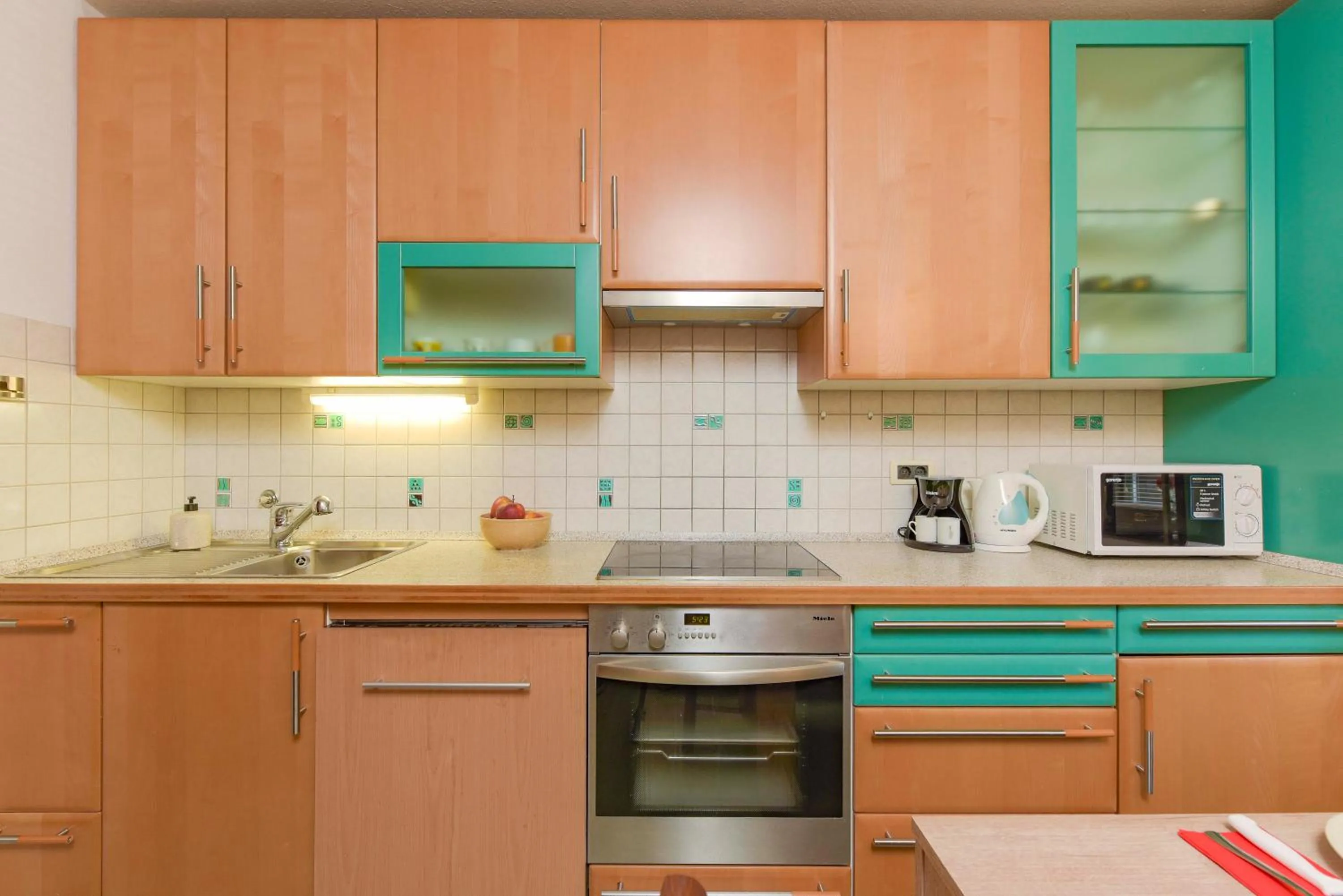 Kitchen or kitchenette in Apartments Rikli Bled