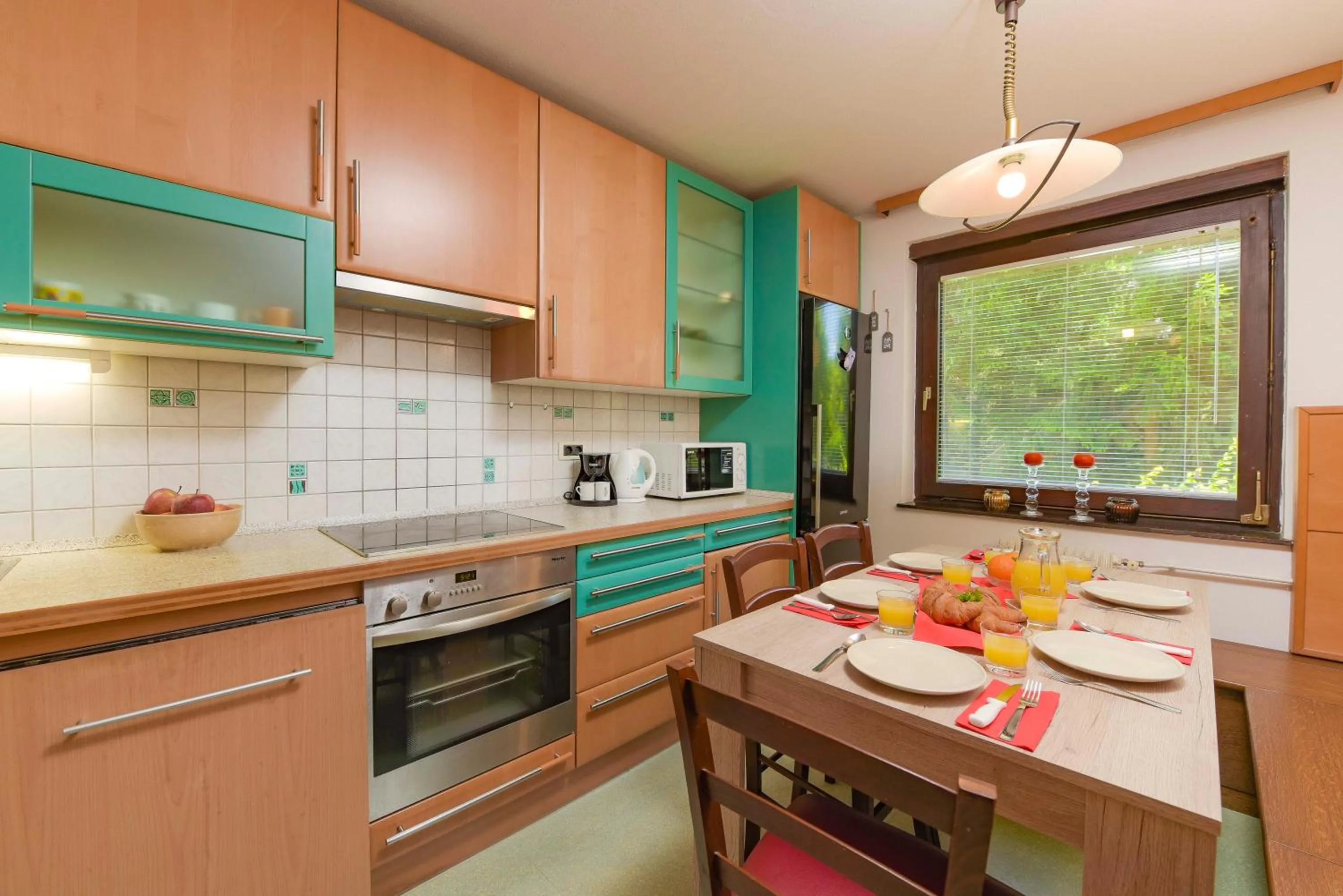 Kitchen or kitchenette in Apartments Rikli Bled