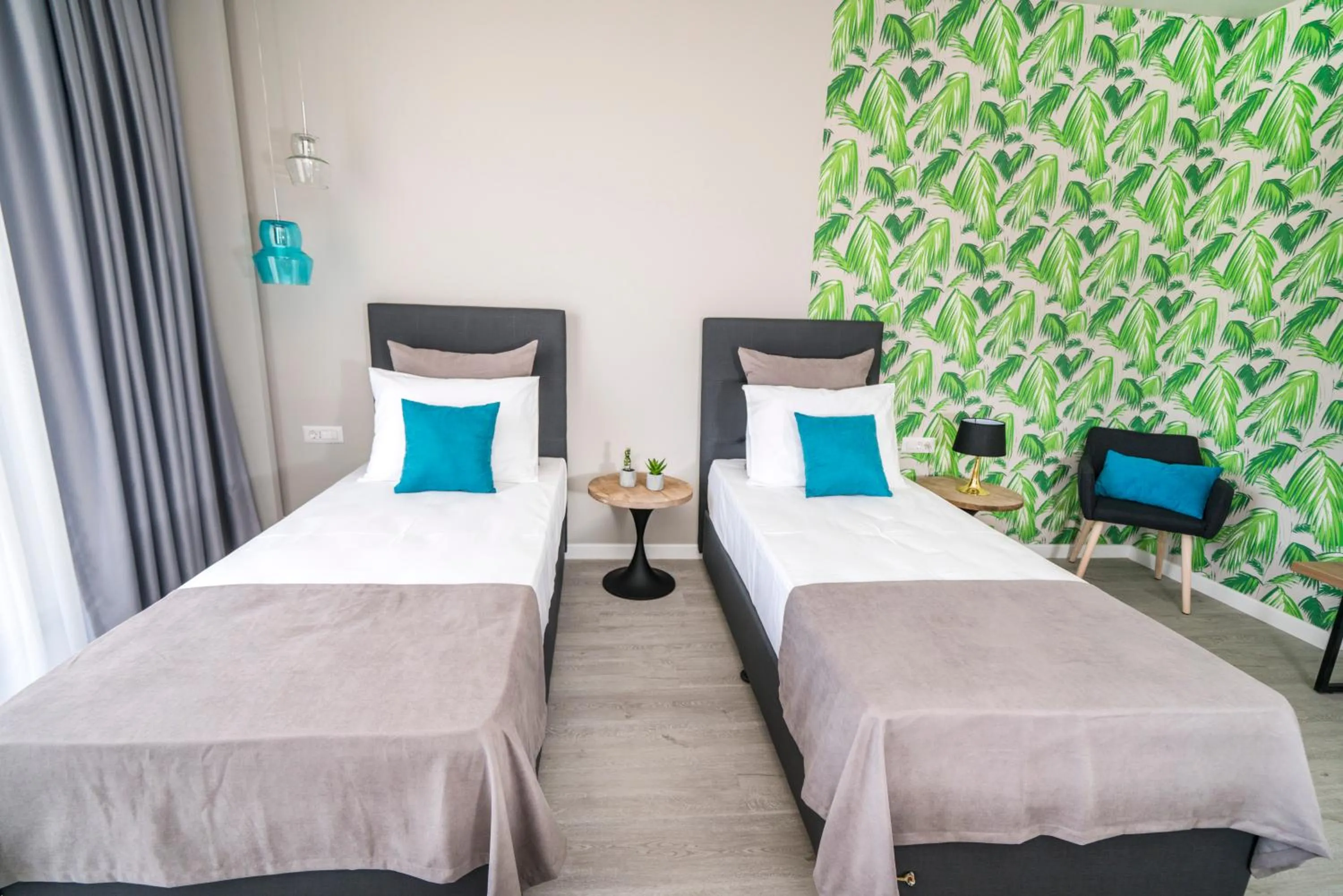 Bed in Nayino Resort Hotel