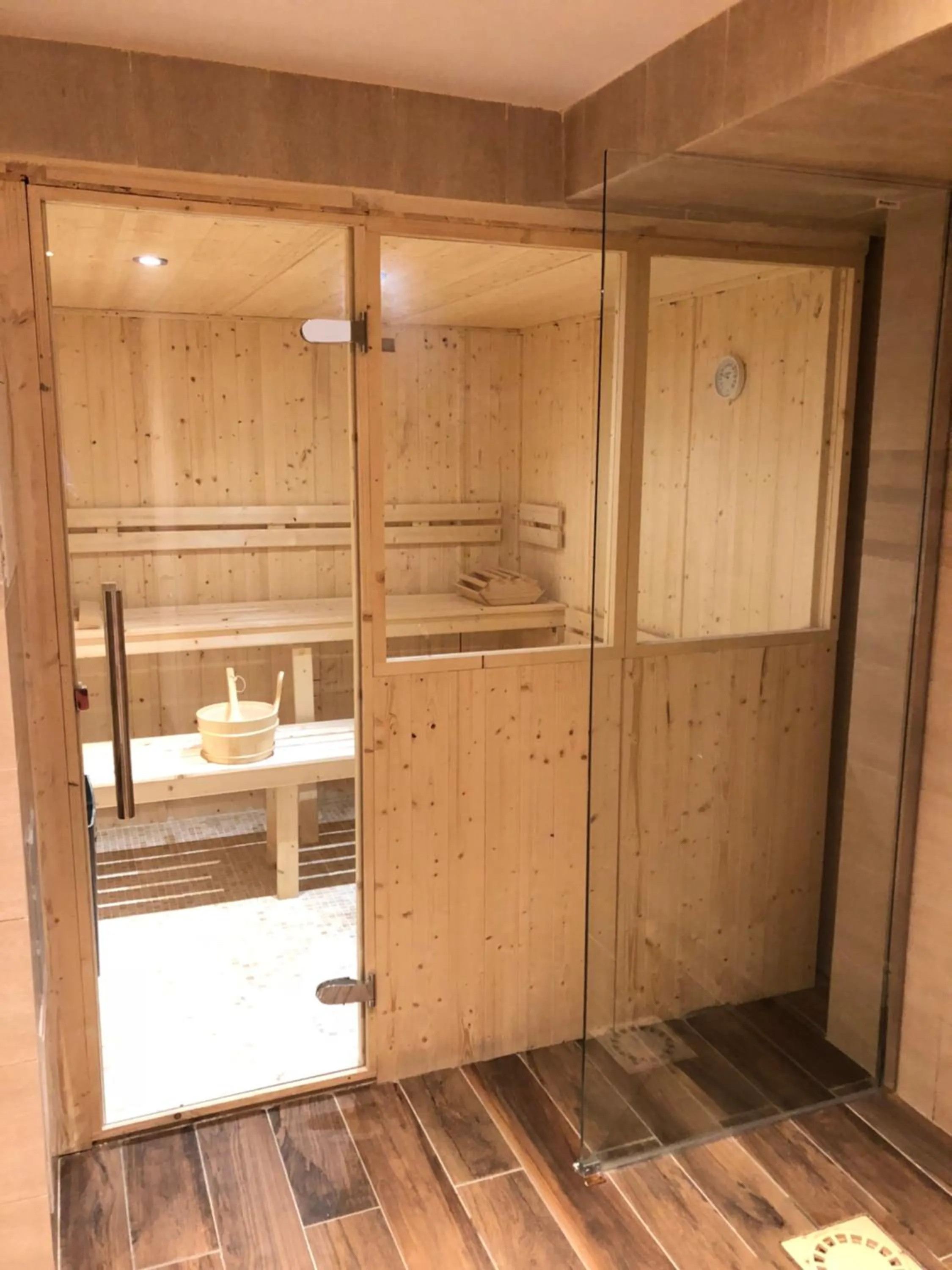 Sauna in Le Relais Du Lac