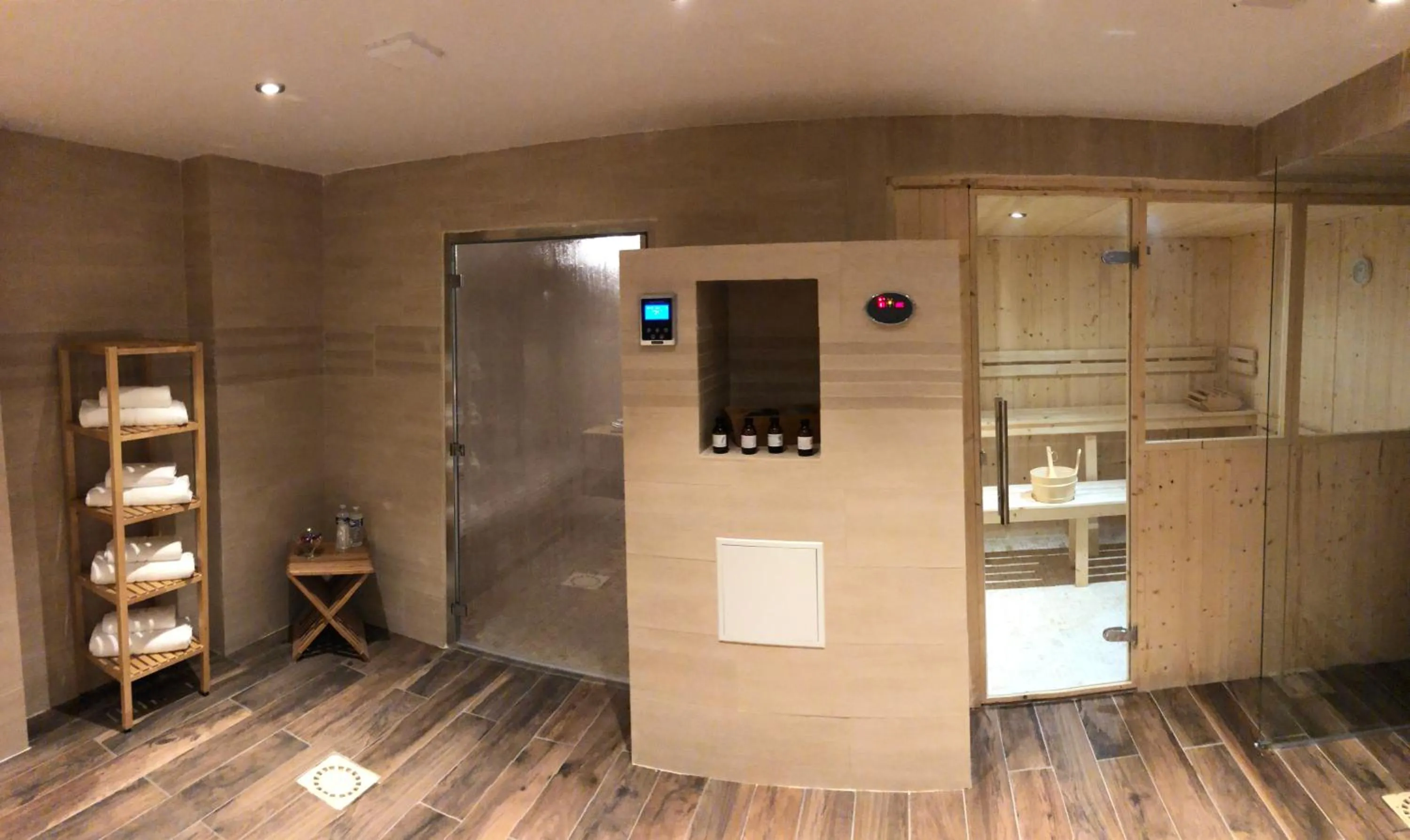 Sauna in Le Relais Du Lac