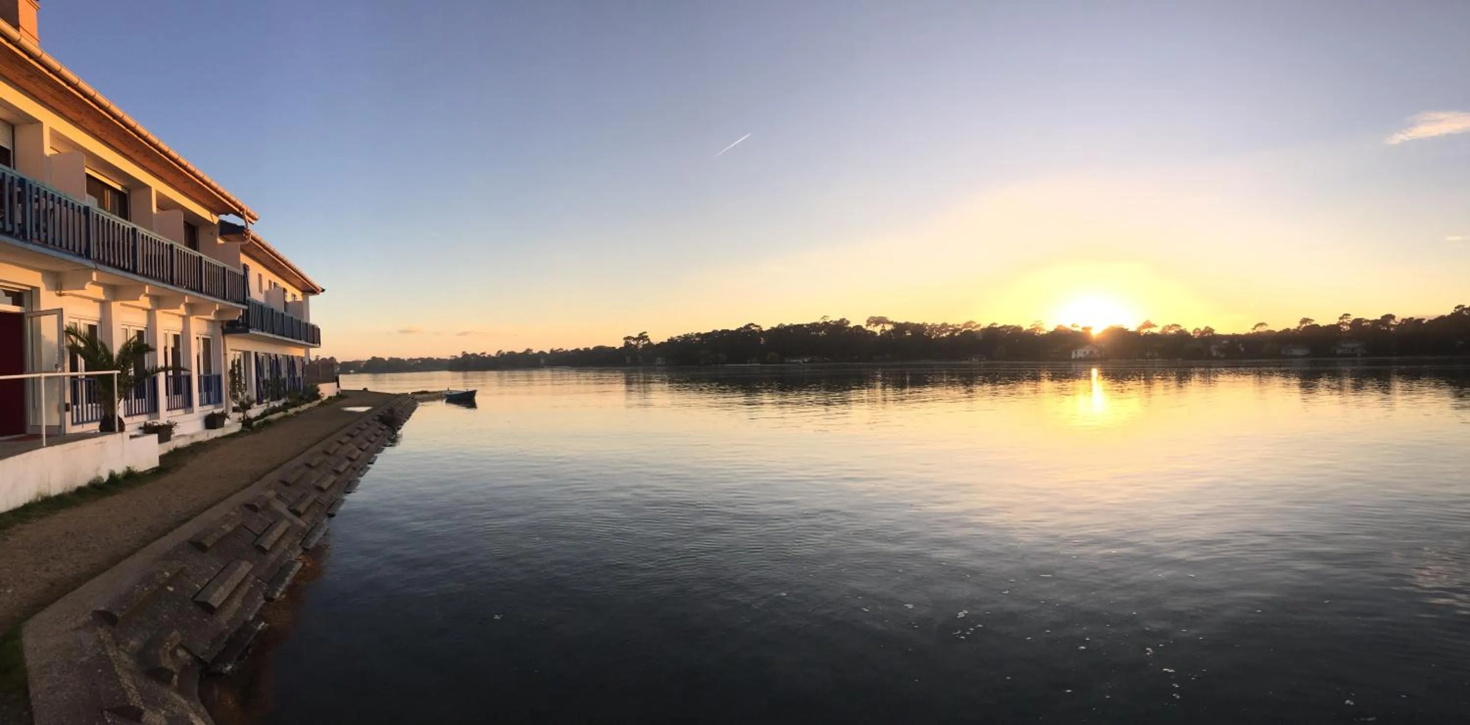 Natural landscape in Le Relais Du Lac