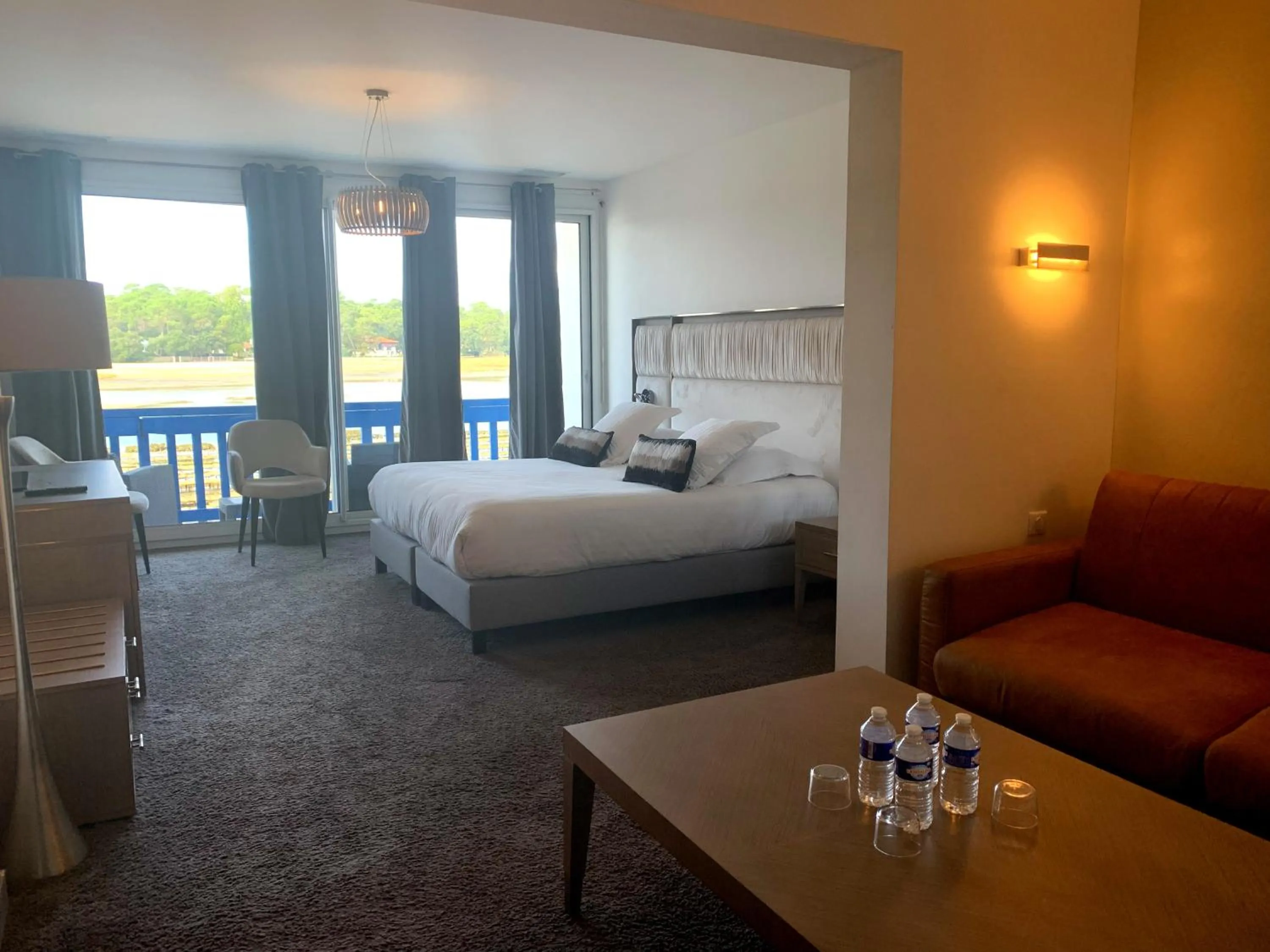 Bed in Le Relais Du Lac