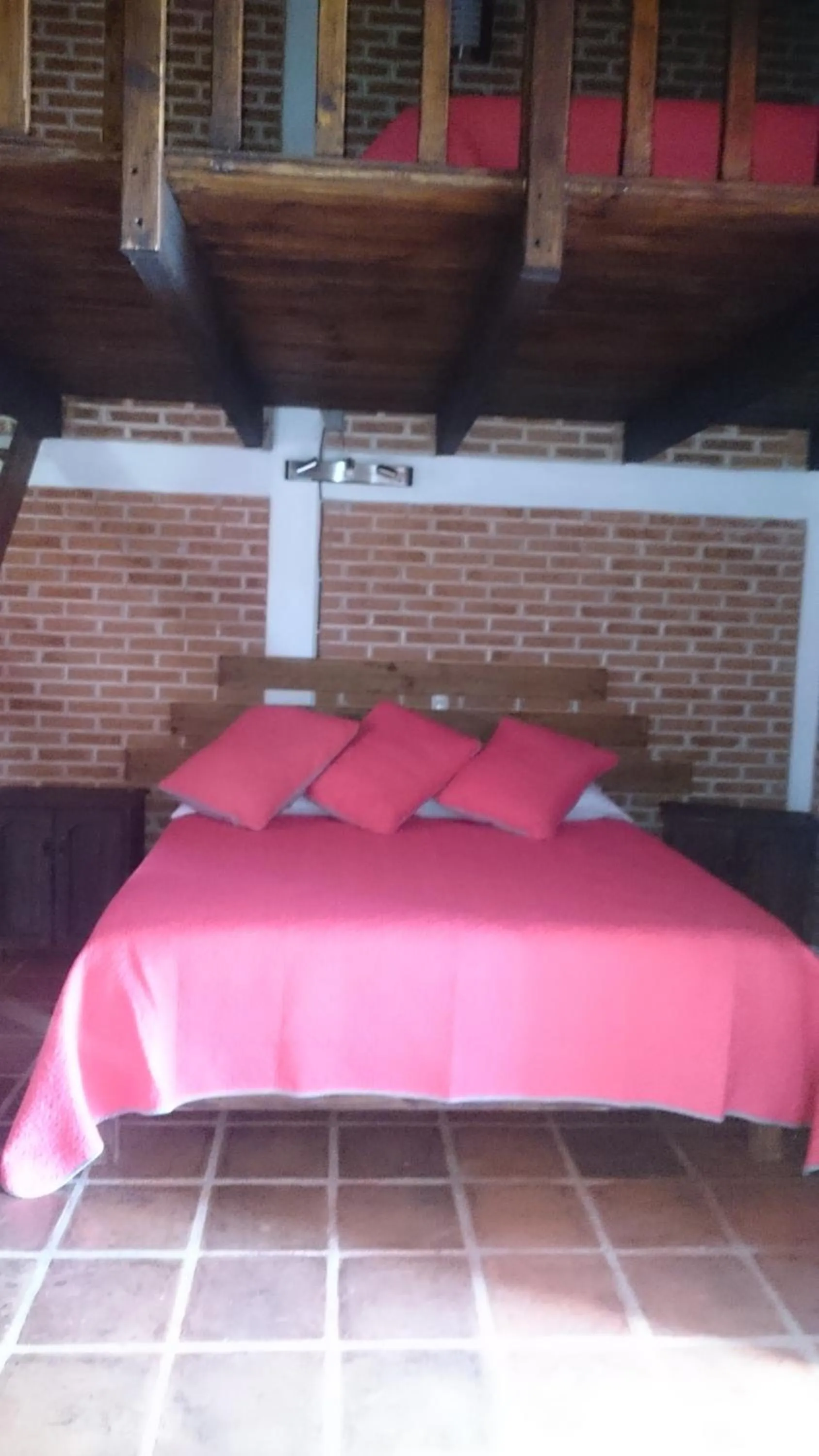 Bed in Hospedaje Herradura