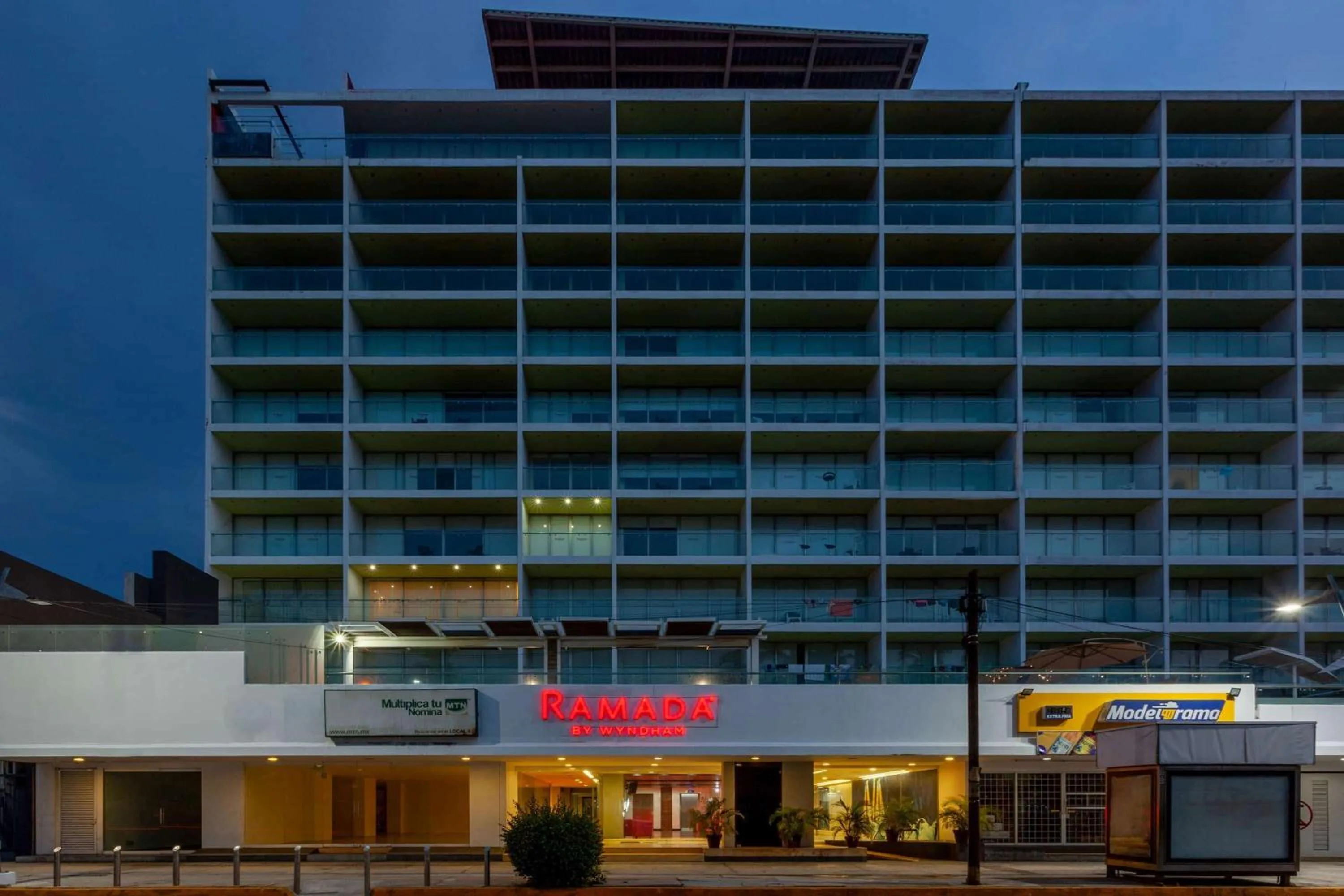 Property building in Ramada by Wyndham Acapulco Hotel & Suites