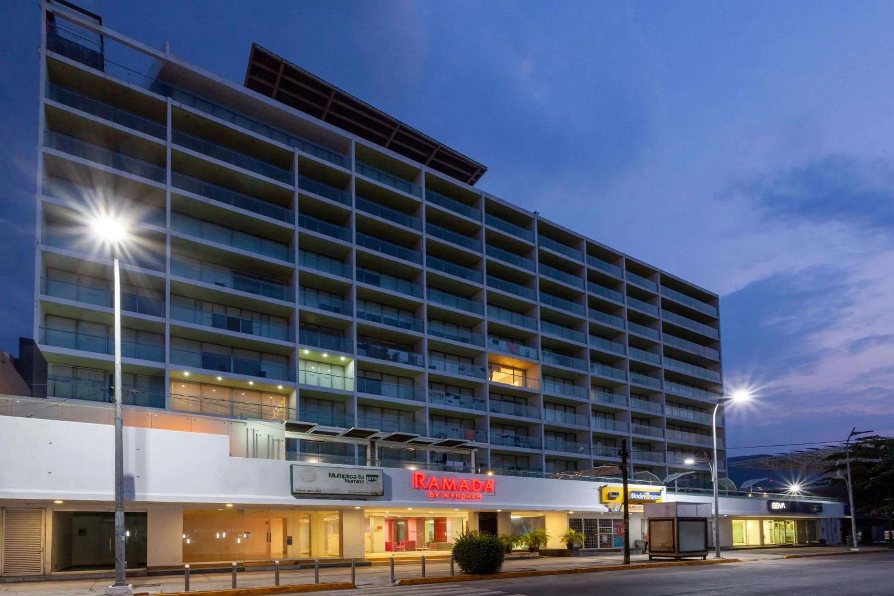 Property building in Ramada by Wyndham Acapulco Hotel & Suites