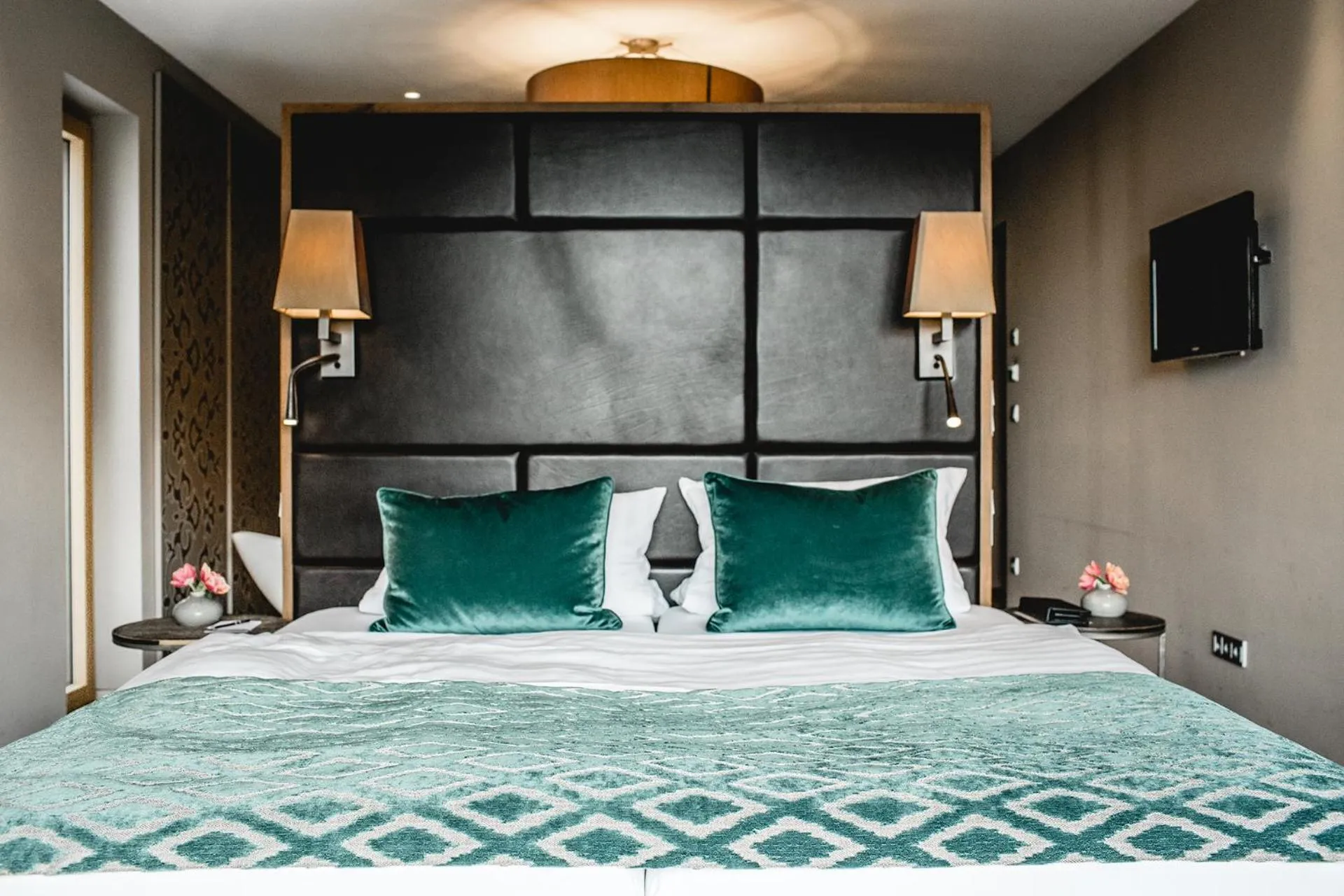 Bed in Hotel Restaurant Spa Torkel