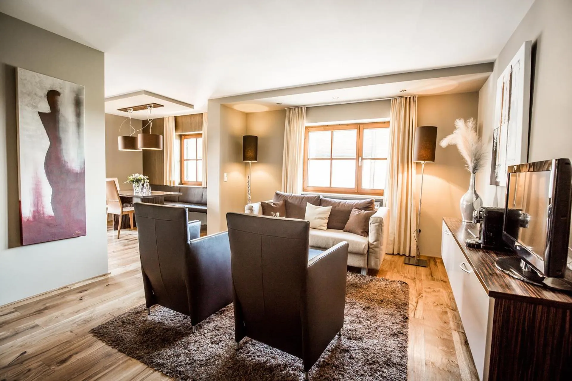 Living room in Hotel Restaurant Spa Torkel