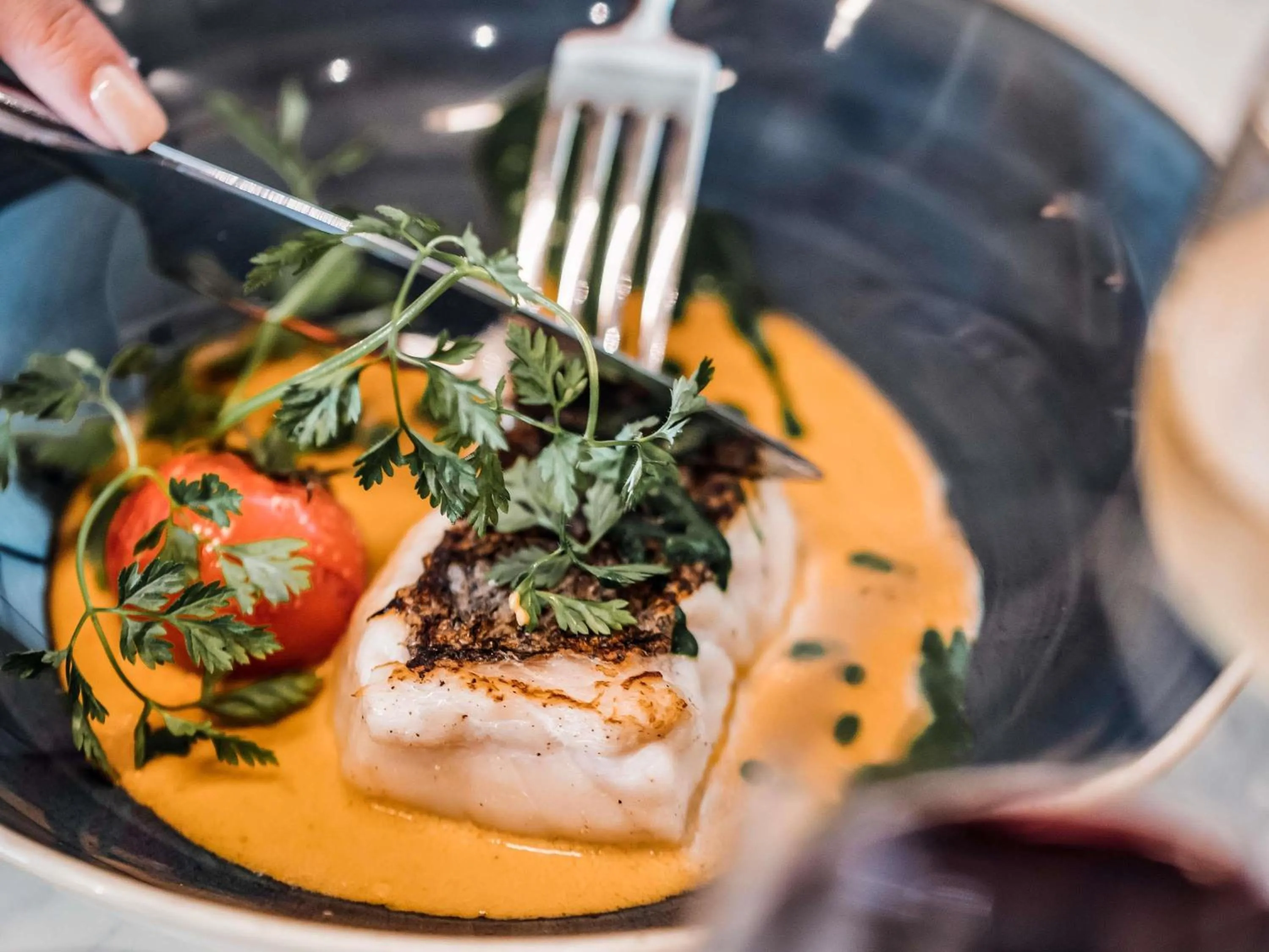 Restaurant/places to eat in Mercure Avignon Gare TGV