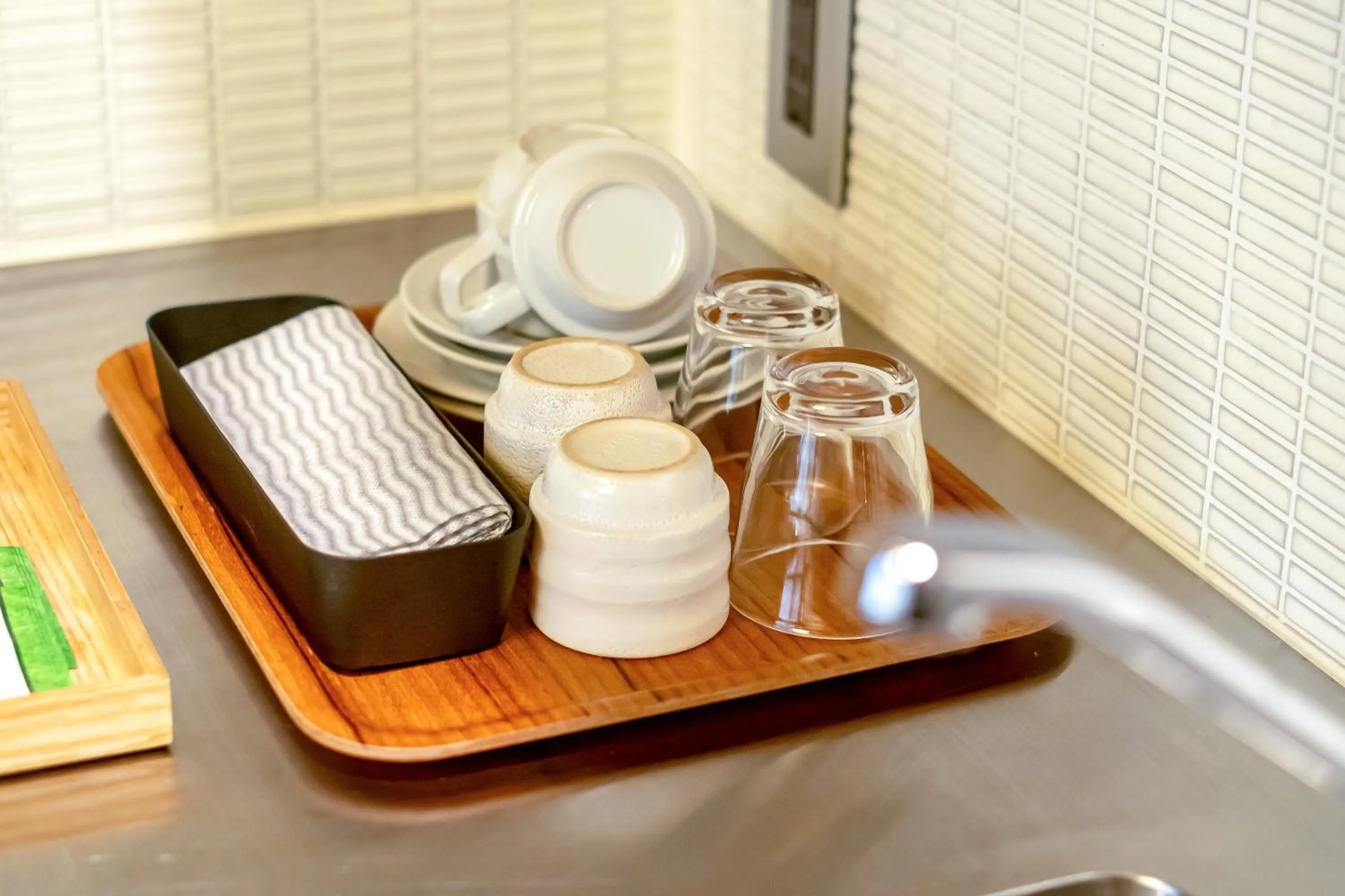 Kitchen or kitchenette in GOZAN HOTEL & SERVICED APARTMENT Higashiyama Sanjo