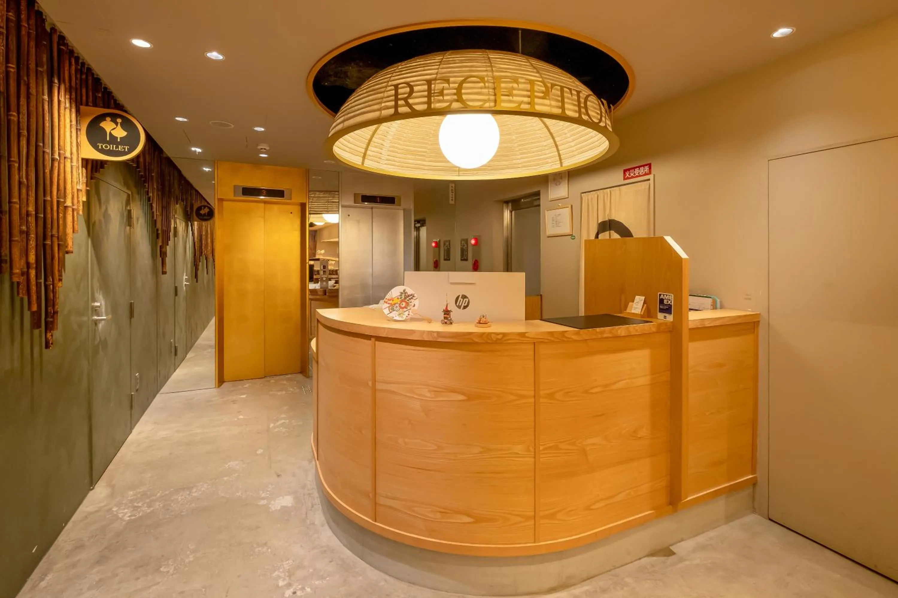 Lobby or reception in GOZAN HOTEL & SERVICED APARTMENT Higashiyama Sanjo