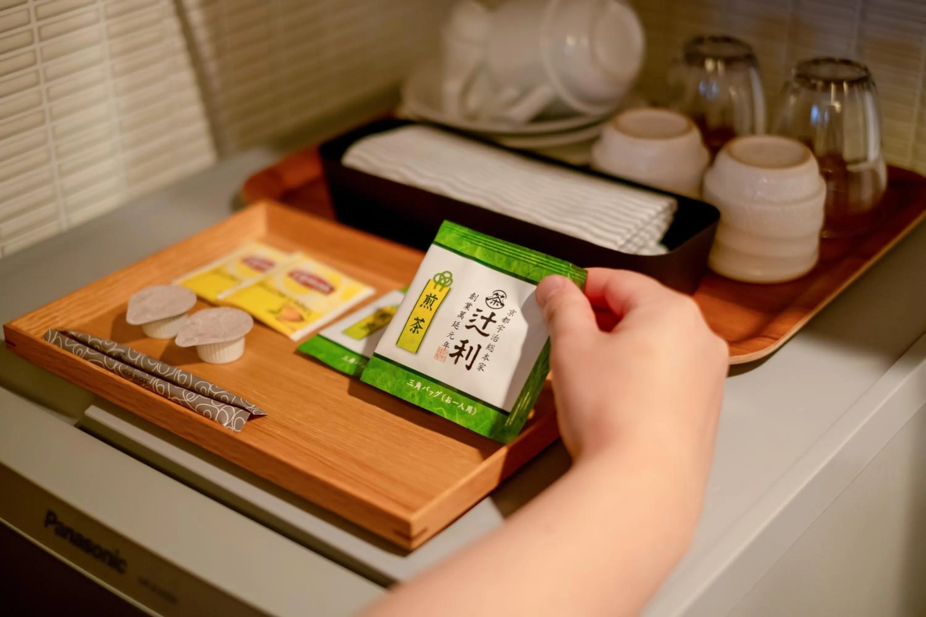 Kitchen or kitchenette in GOZAN HOTEL & SERVICED APARTMENT Higashiyama Sanjo