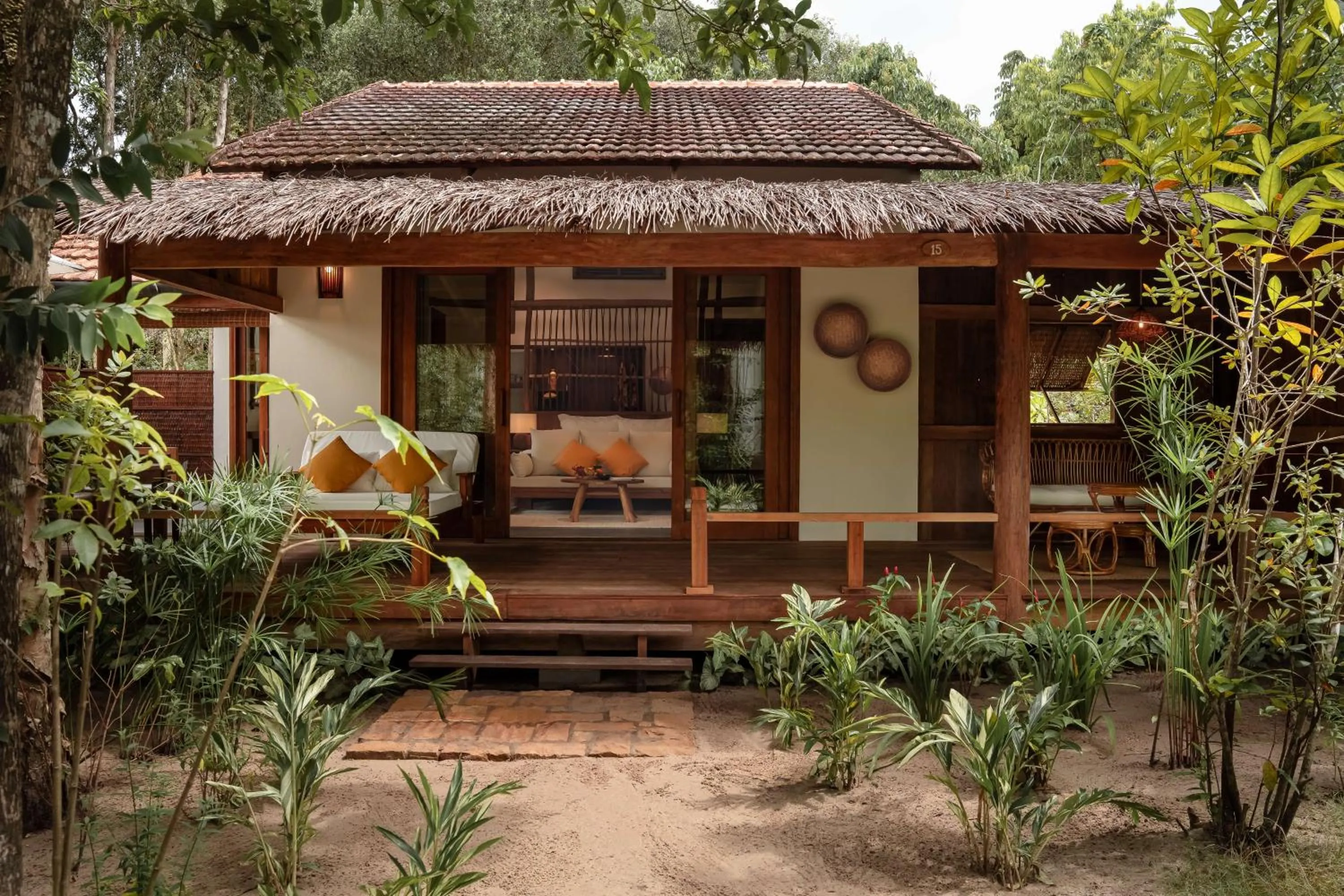 Garden view in Green Bay Phu Quoc Resort & Spa