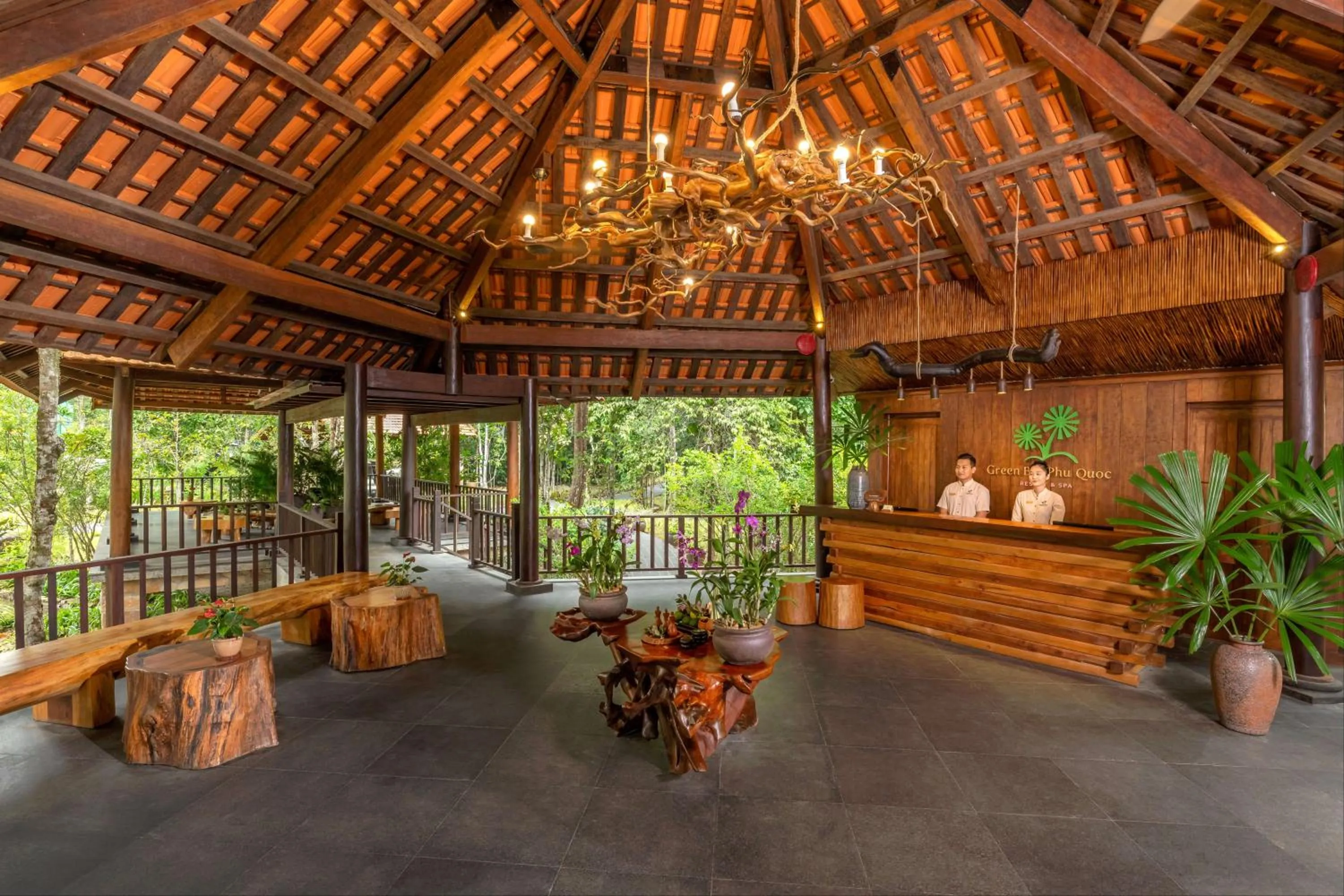 Lobby or reception in Green Bay Phu Quoc Resort & Spa