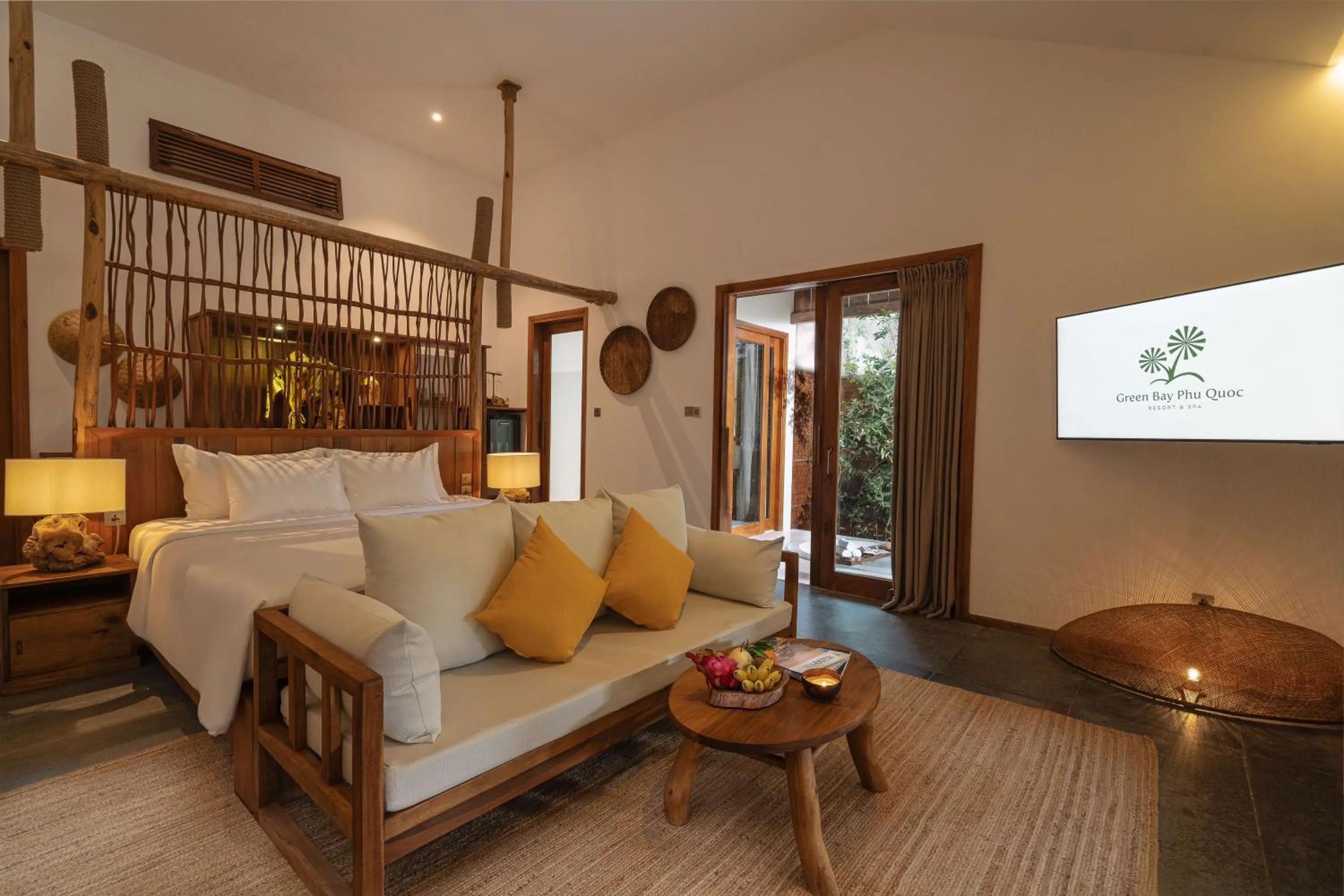 Bedroom in Green Bay Phu Quoc Resort & Spa